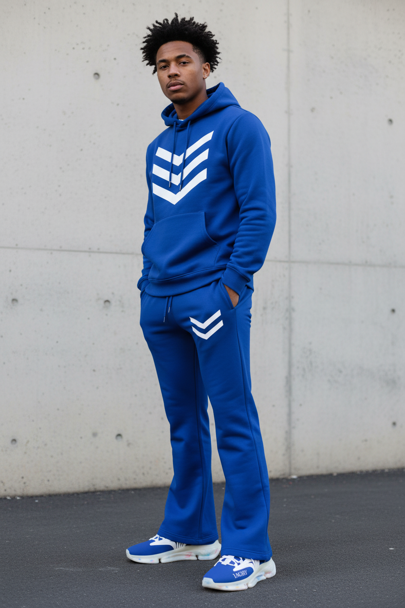 Blue Mesh Sneakers - 'I AINT GONNA HOLD YOU' Exclusive Collection for Men
