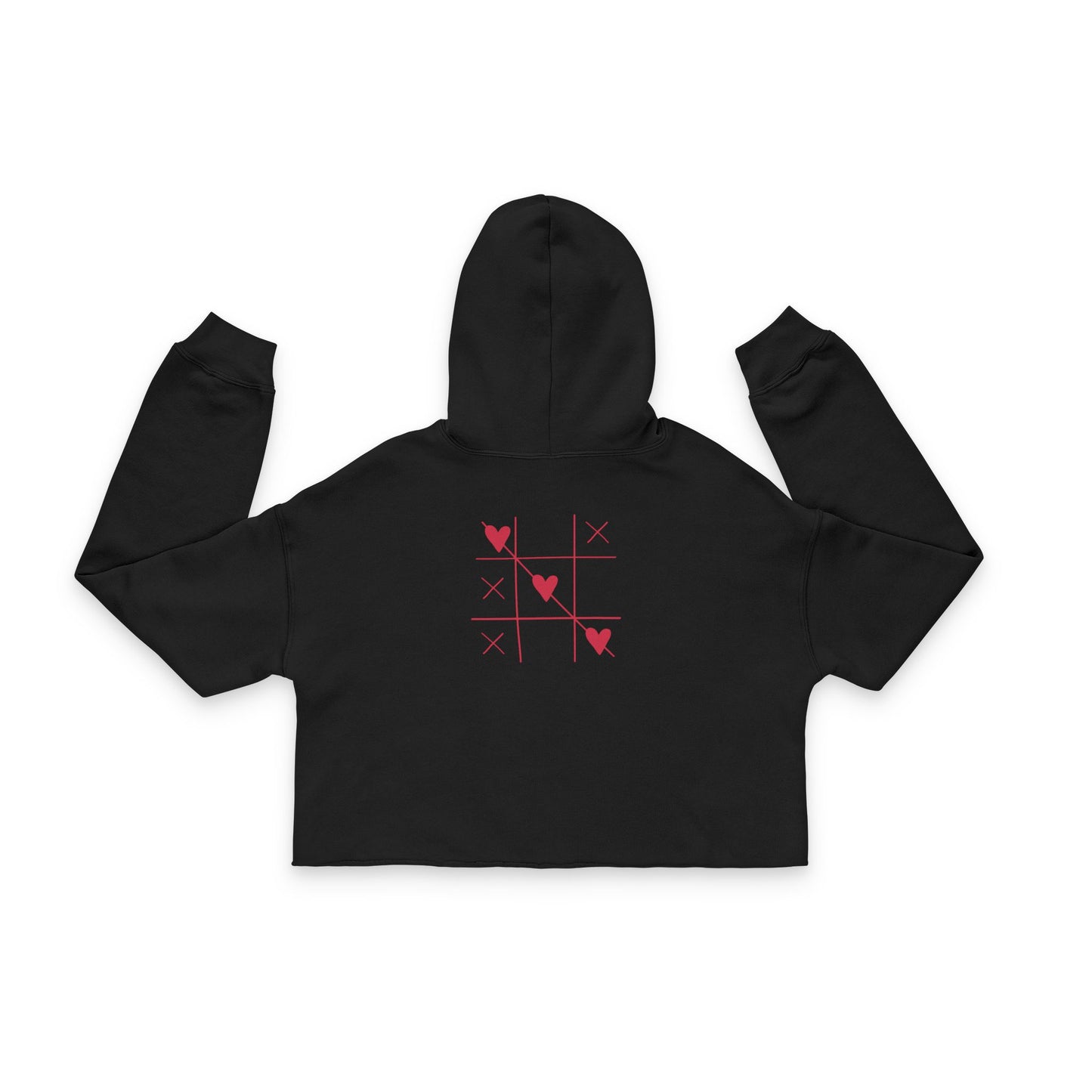 "Her" Cropped Hoodie