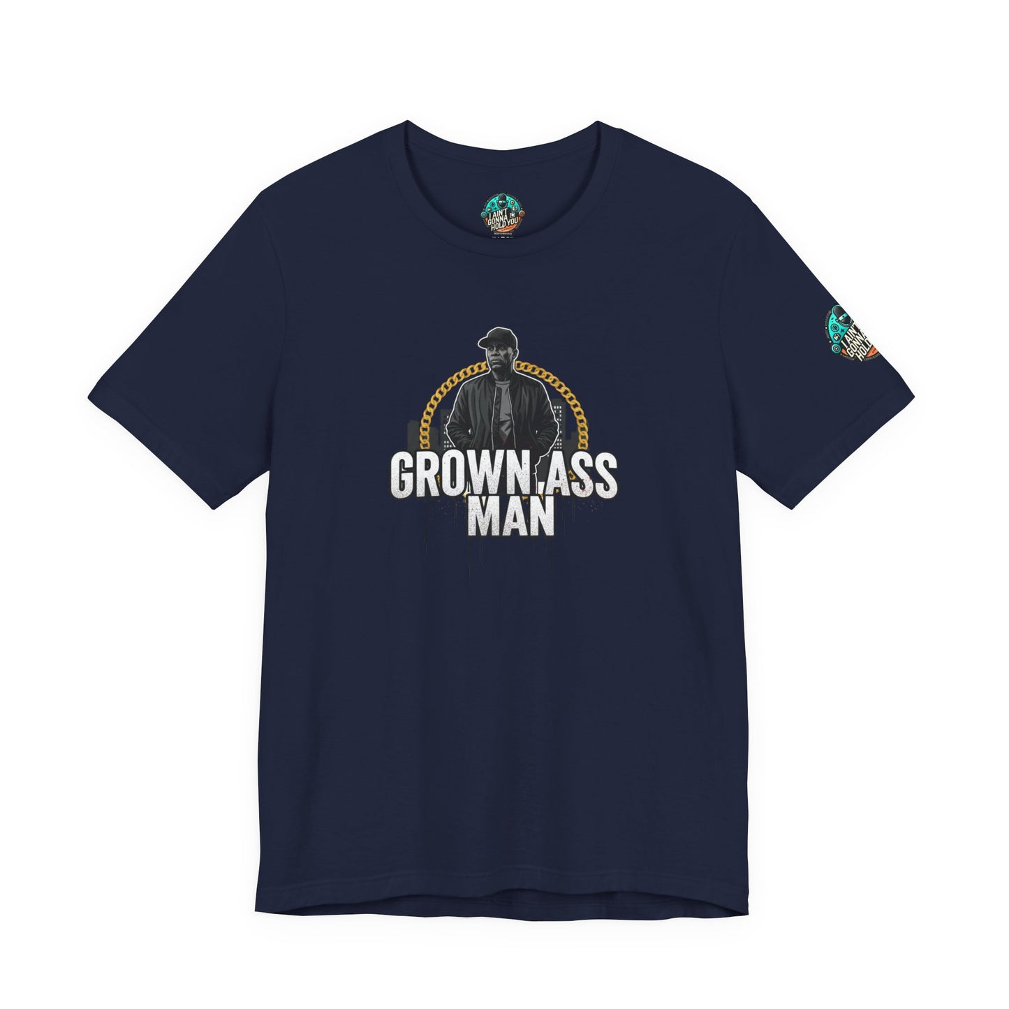 Grown Ass Man Graphic Tee — Funny Urban Slang T‑Shirt