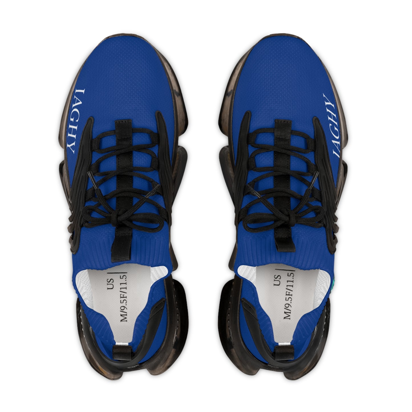 Blue Mesh Sneakers - 'I AINT GONNA HOLD YOU' Exclusive Collection for Men