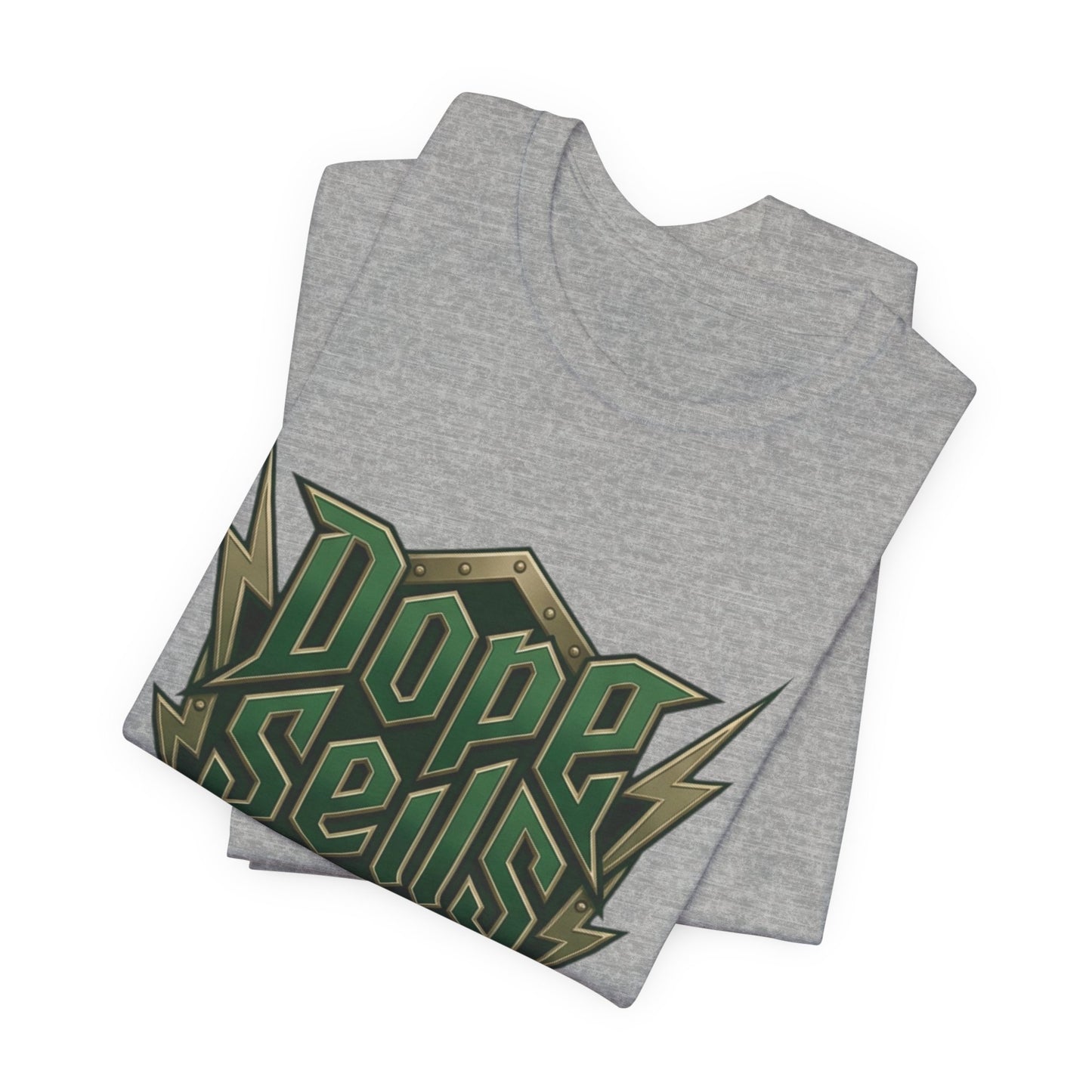 Dope Sells Itself Tee — Retro Camo Graphic T-Shirt