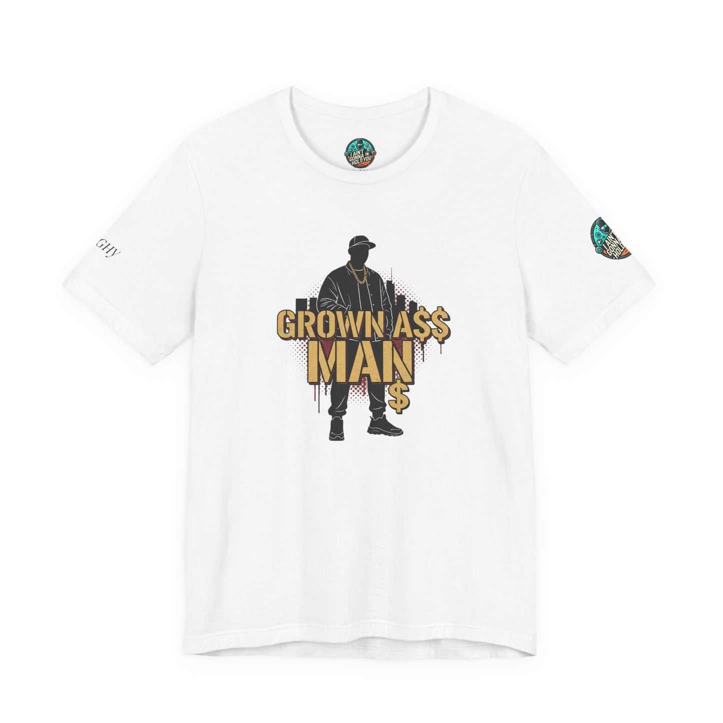 Grown Ass Man 3.0 Graphic Tee — Funny Urban Slang T‑Shirt