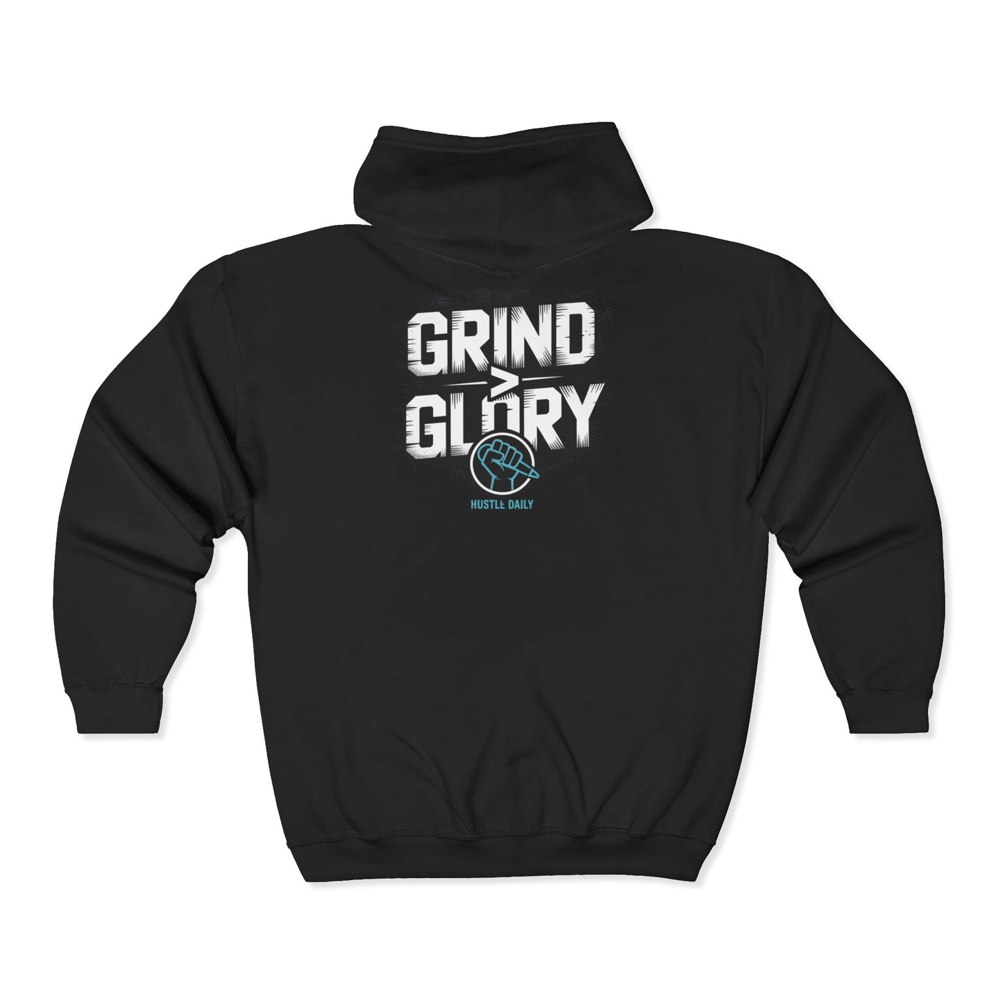 Full Zip Hooded Sweatshirt - IAGHY logo