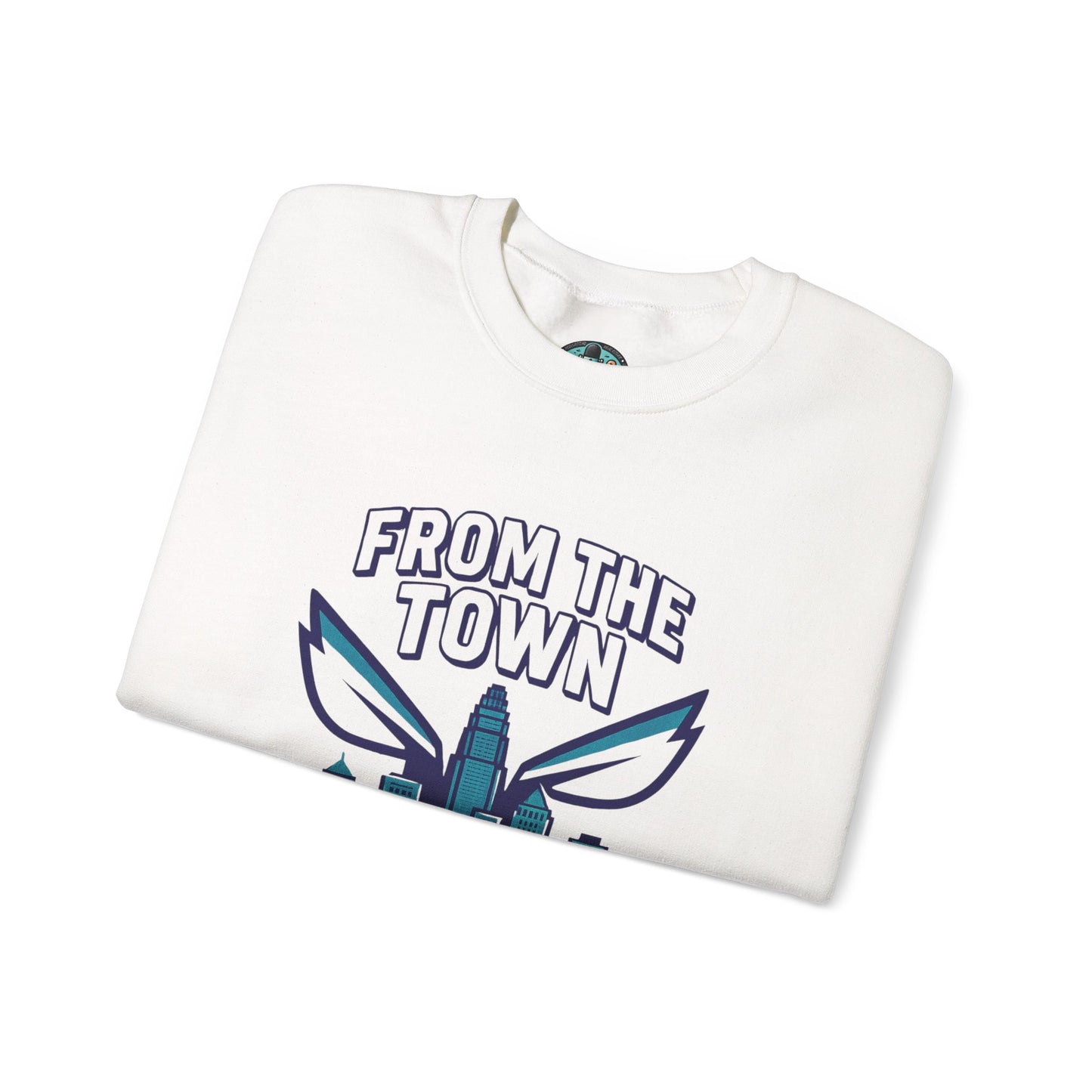 Charlotte From The Town Crewneck Sweatshirt — Queen City Pride Pullover