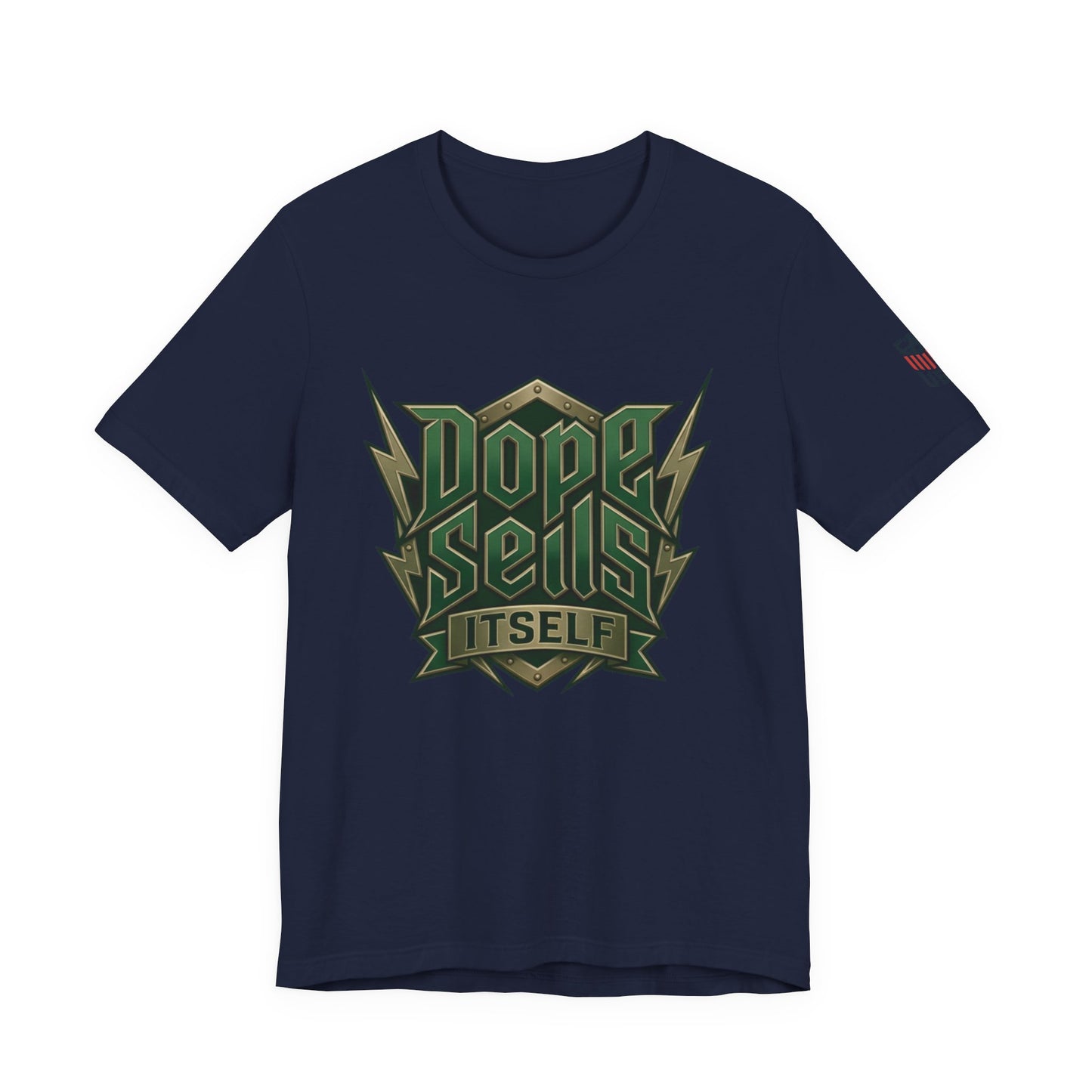 Dope Sells Itself Tee — Retro Camo Graphic T-Shirt