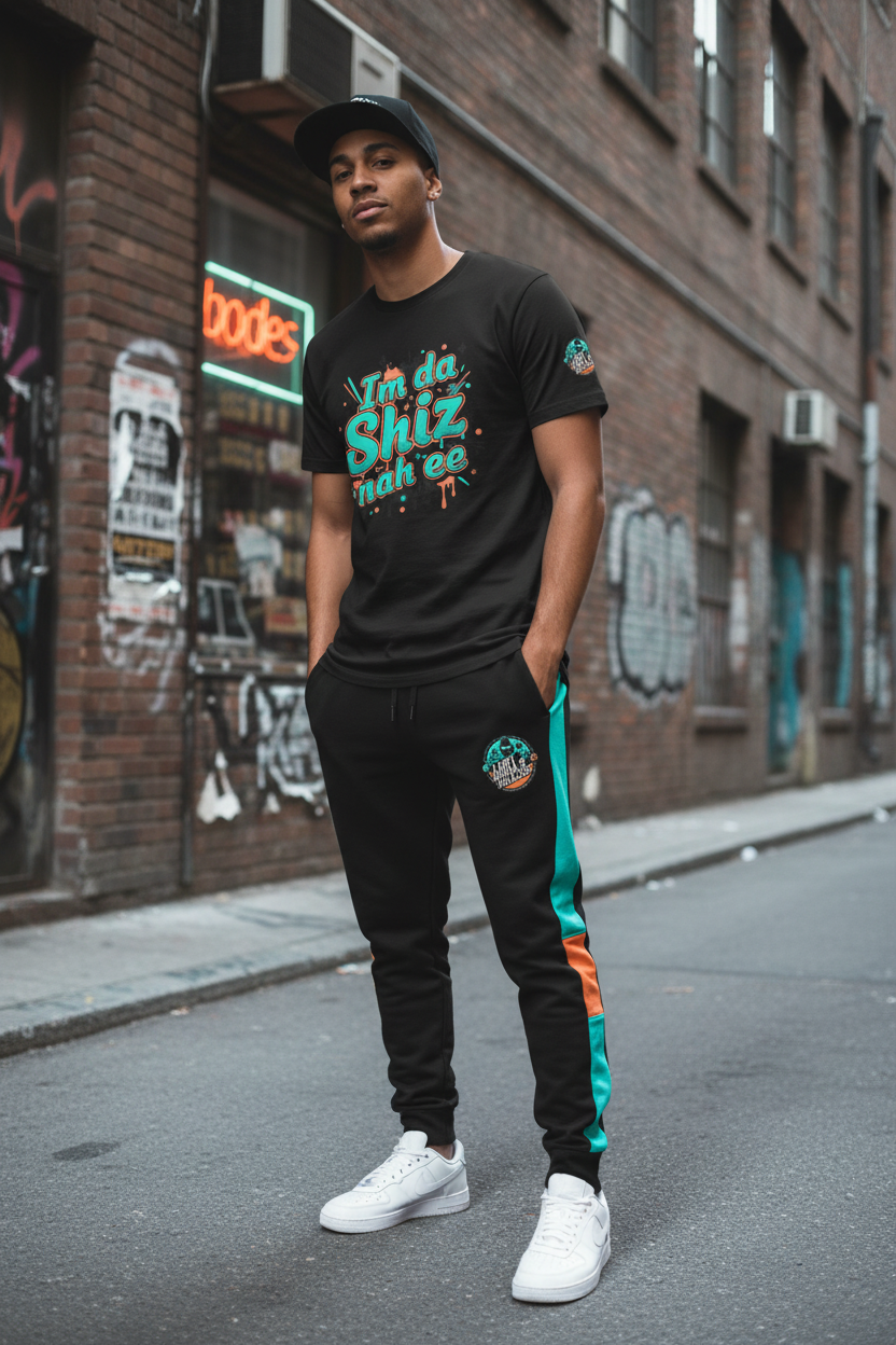 I'm da Shiz nah'ee Graphic Tee — Funny Urban Slang T‑Shirt