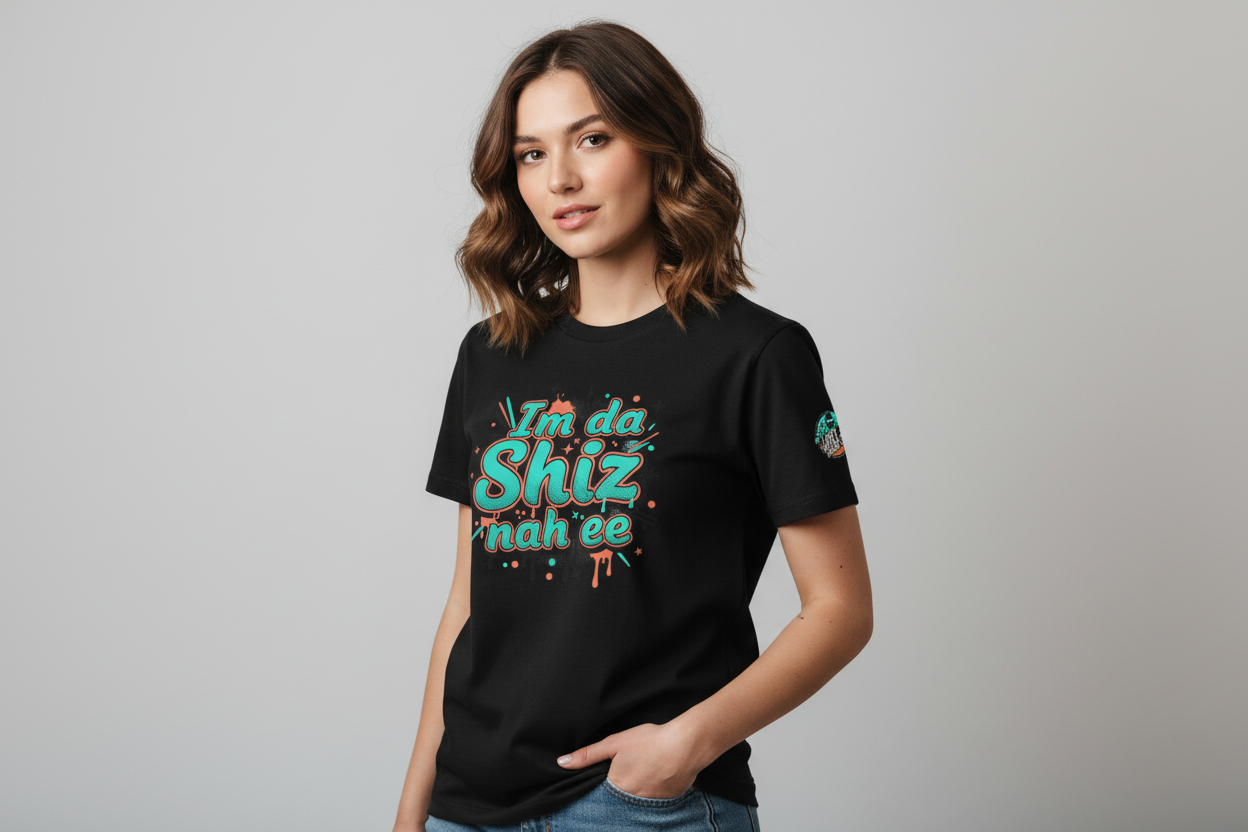 I'm da Shiz nah'ee Graphic Tee — Funny Urban Slang T‑Shirt