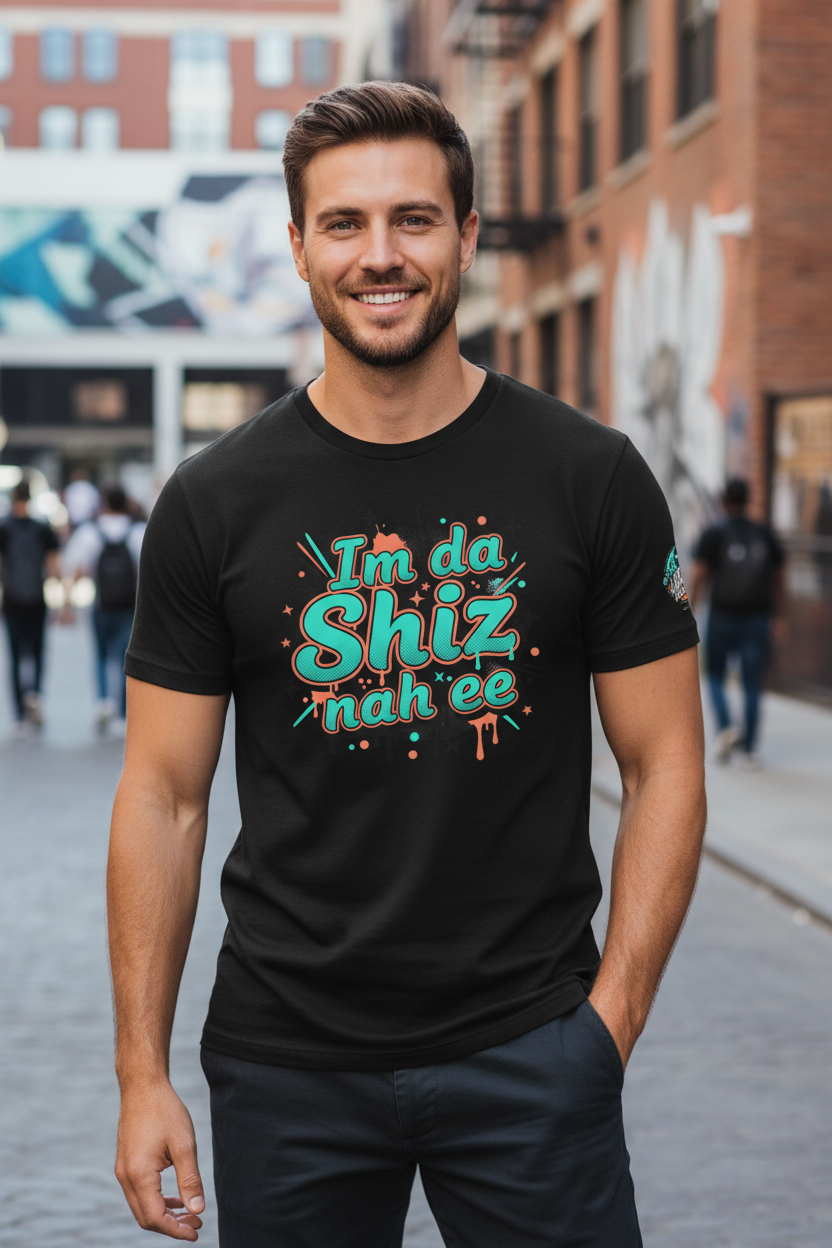 I'm da Shiz nah'ee Graphic Tee — Funny Urban Slang T‑Shirt