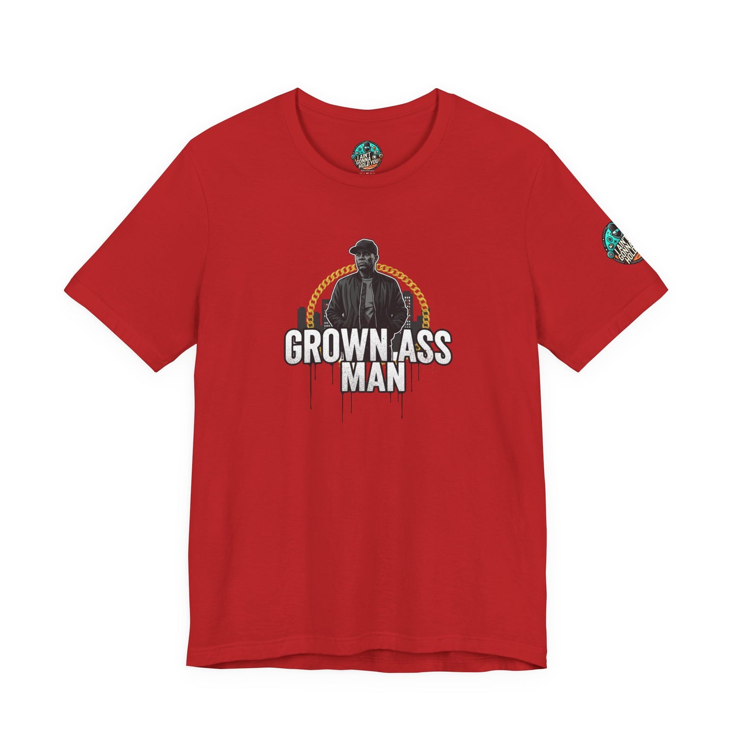 Grown Ass Man Graphic Tee — Funny Urban Slang T‑Shirt