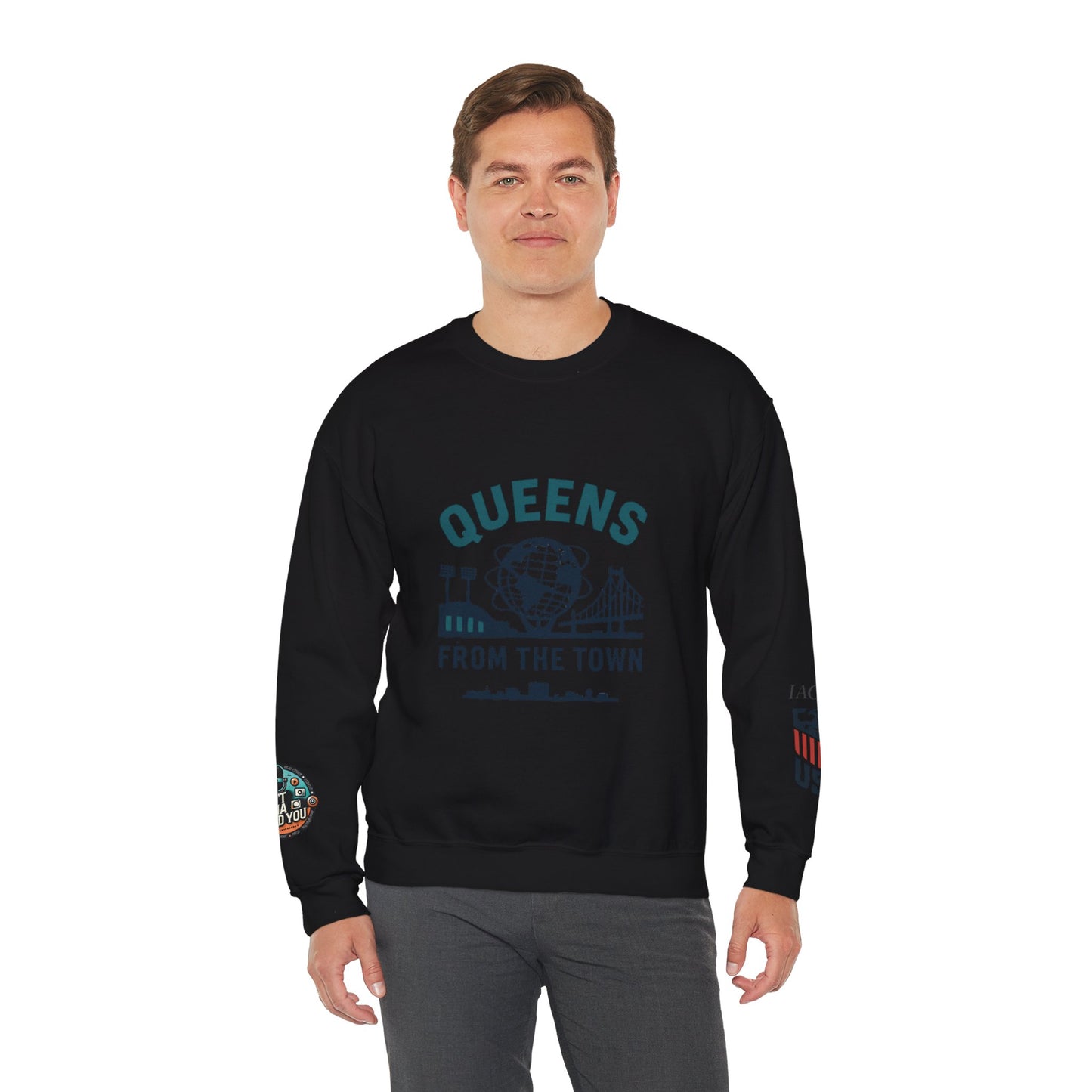 Queens From The Town Crewneck Sweatshirt — NYC Borough Pride Pullover