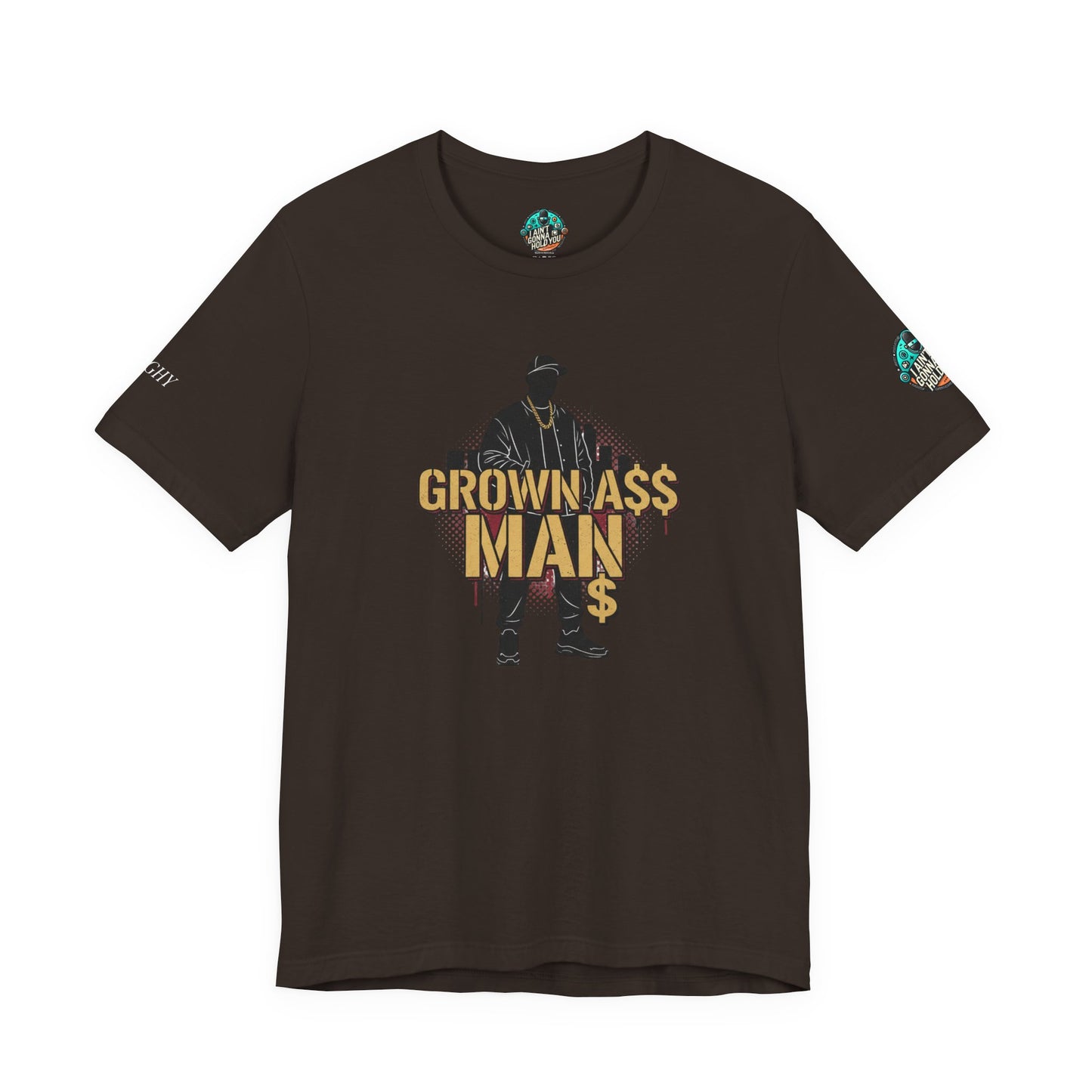 Grown Ass Man 3.0 Graphic Tee — Funny Urban Slang T‑Shirt