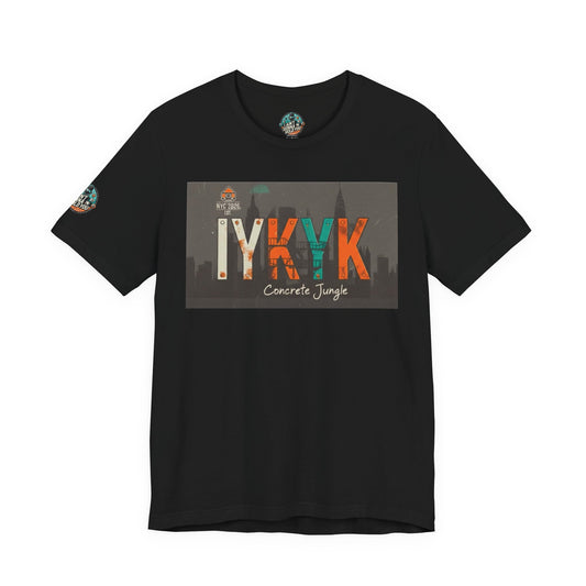Concrete Jungle T-Shirt — IYKYK with IAGHY logo