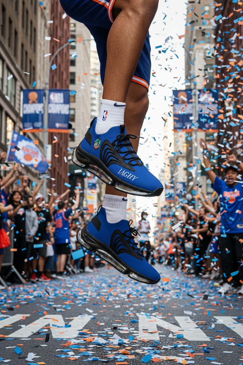 Blue Mesh Sneakers - 'I AINT GONNA HOLD YOU' Exclusive Collection for Men