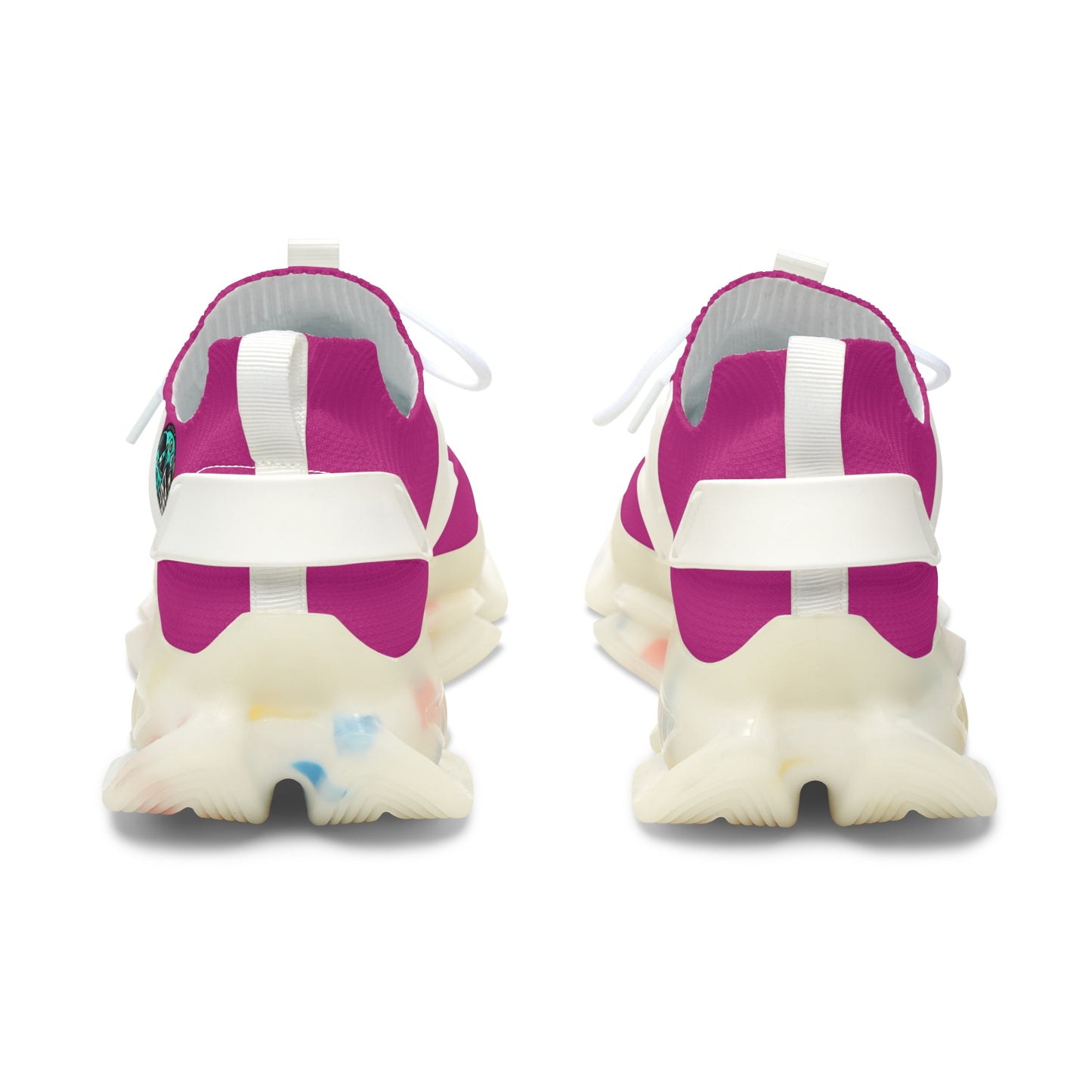 Pink Mesh Women's Sneakers — Lightweight Breathable Athletic Shoes