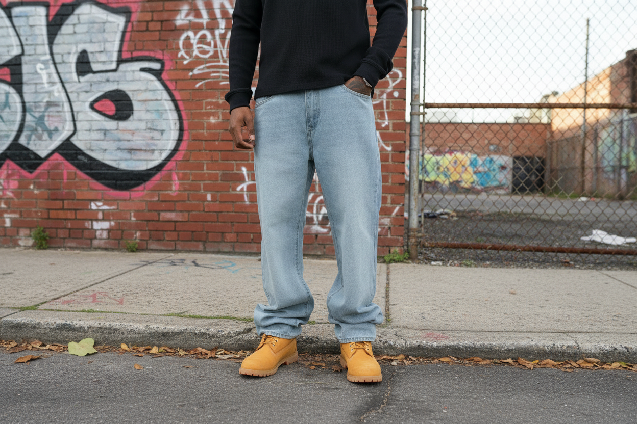 Throwback Baggy Jeans