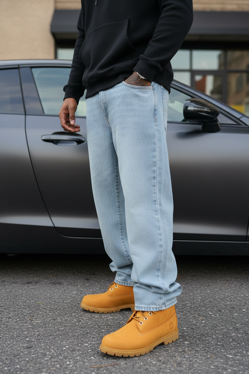 Throwback Baggy Jeans