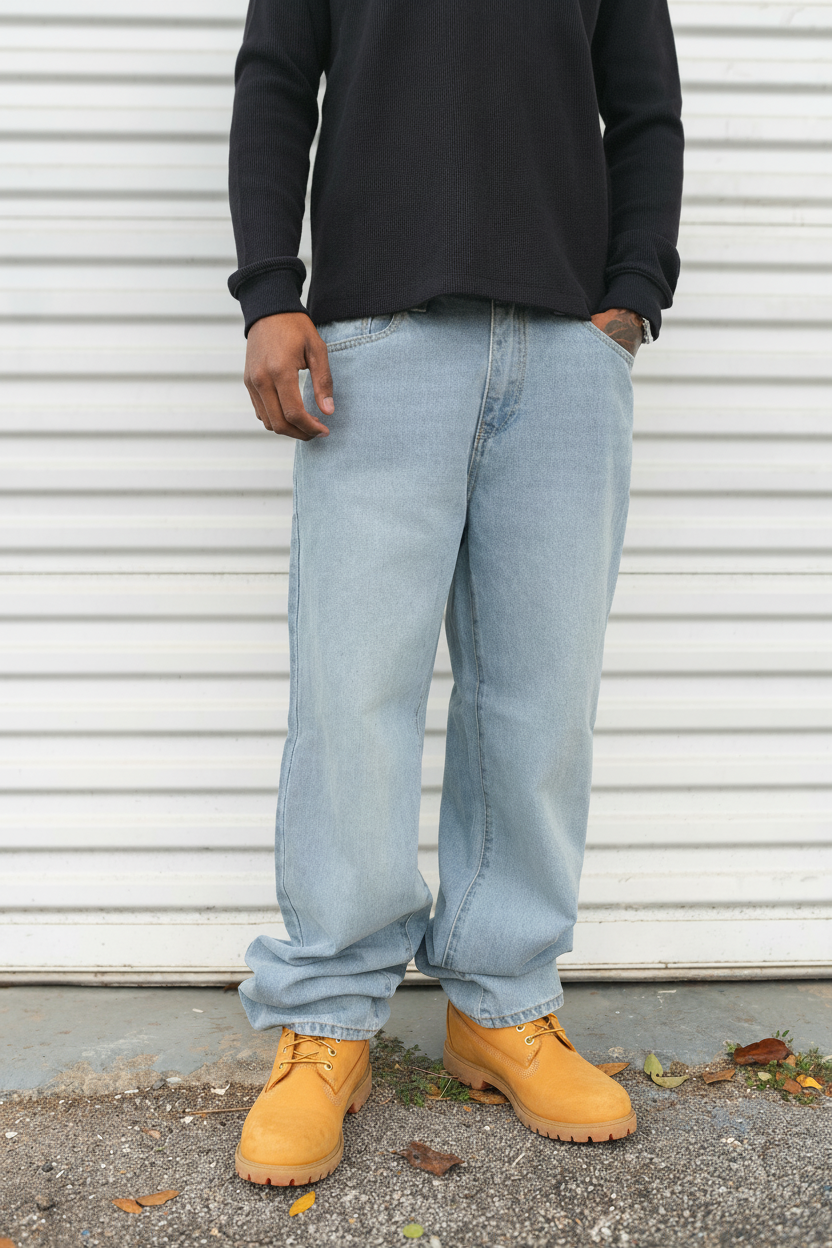 Throwback Baggy Jeans