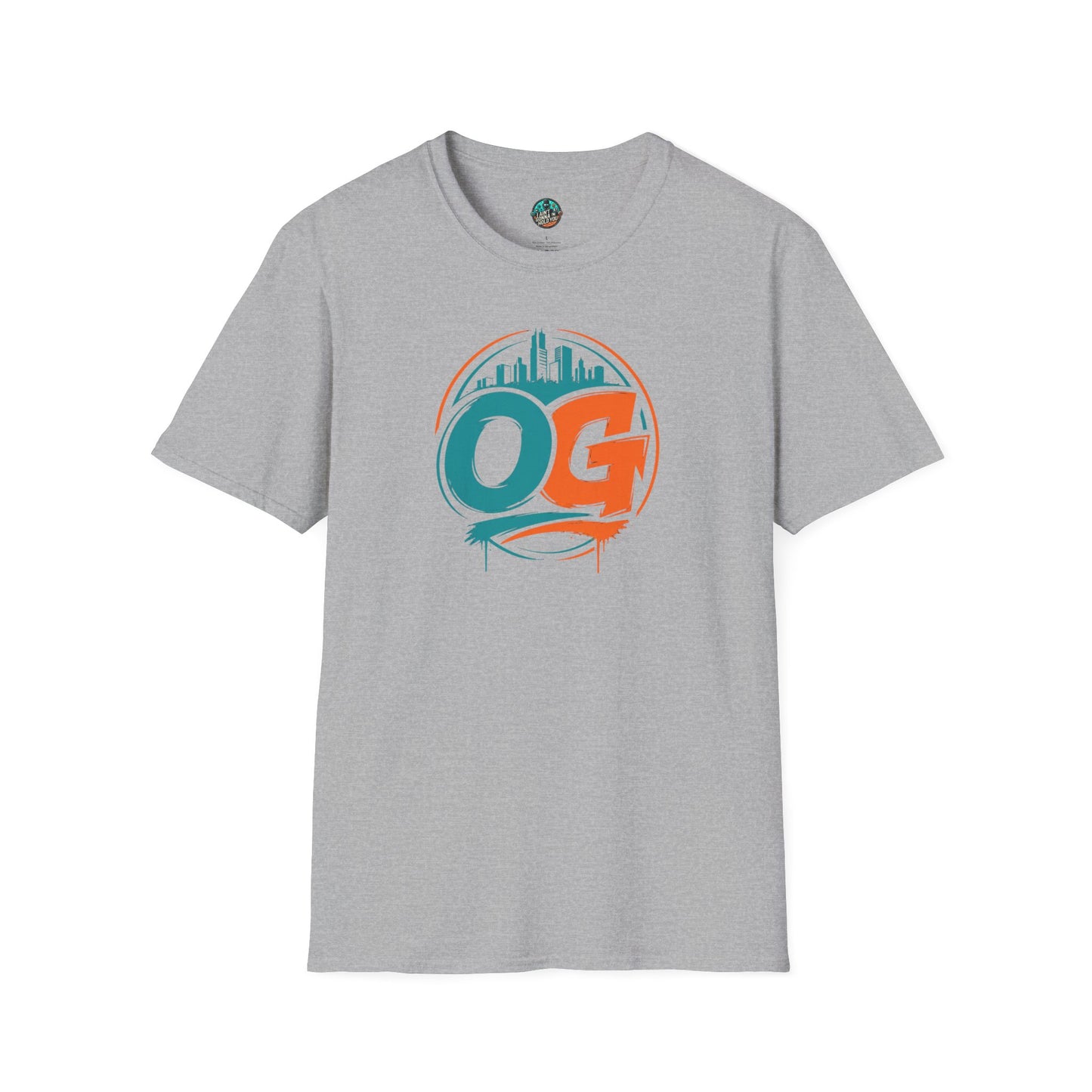 OG Legend Tee — Retro Miami Skyline Graphic T-Shirt