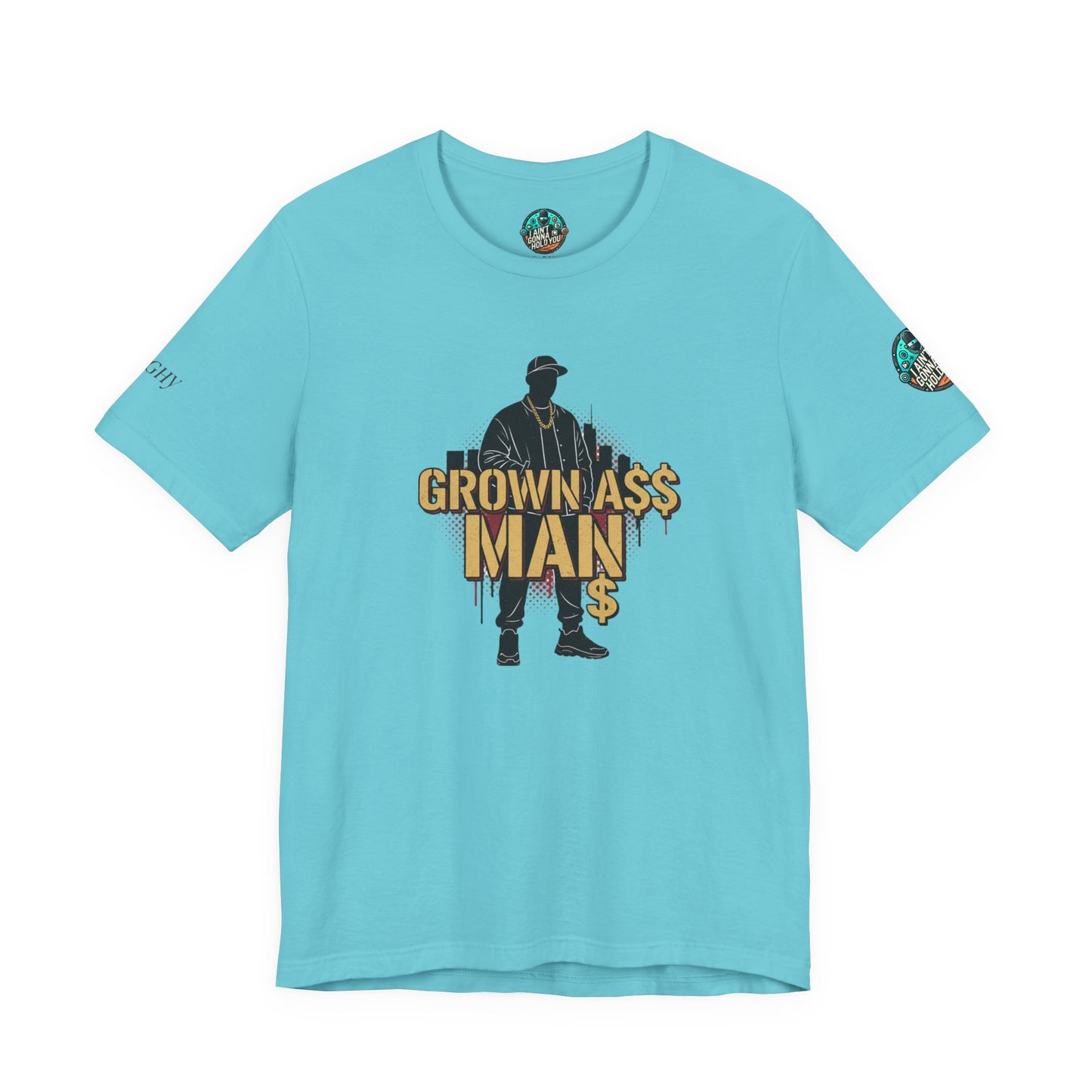 Grown Ass Man 3.0 Graphic Tee — Funny Urban Slang T‑Shirt