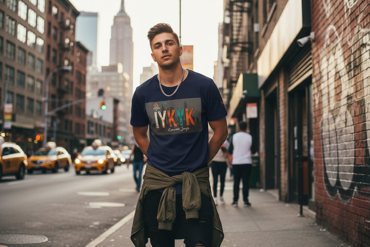 Concrete Jungle T-Shirt — IYKYK with IAGHY logo