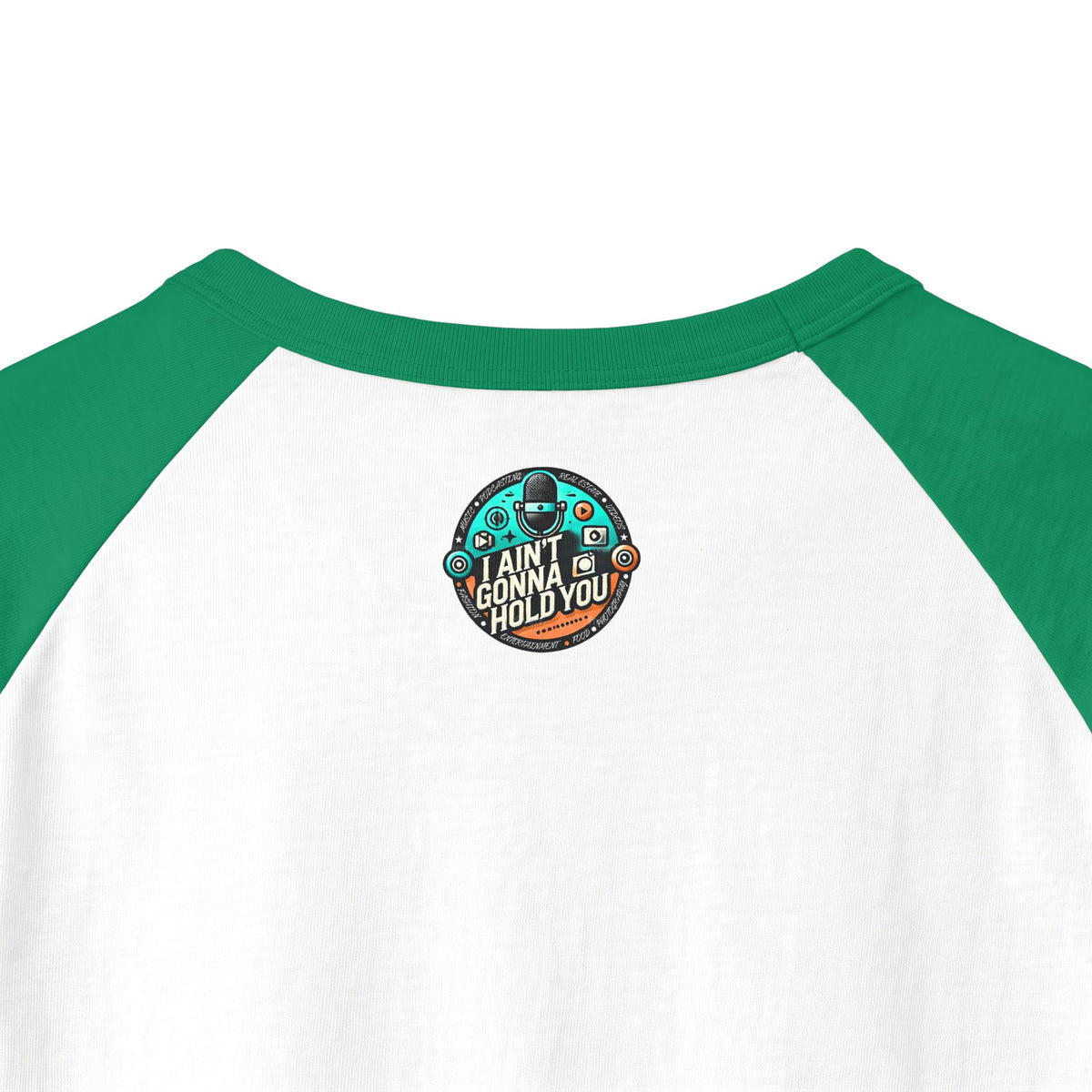 Northside Certified Baseball Raglan — City Skyline Badge 3/4 Sleeve Tee