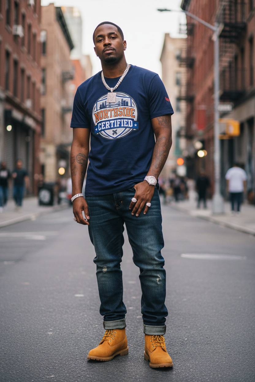Northside Certified City Skyline Tee inspired by Singer TJ Cullum