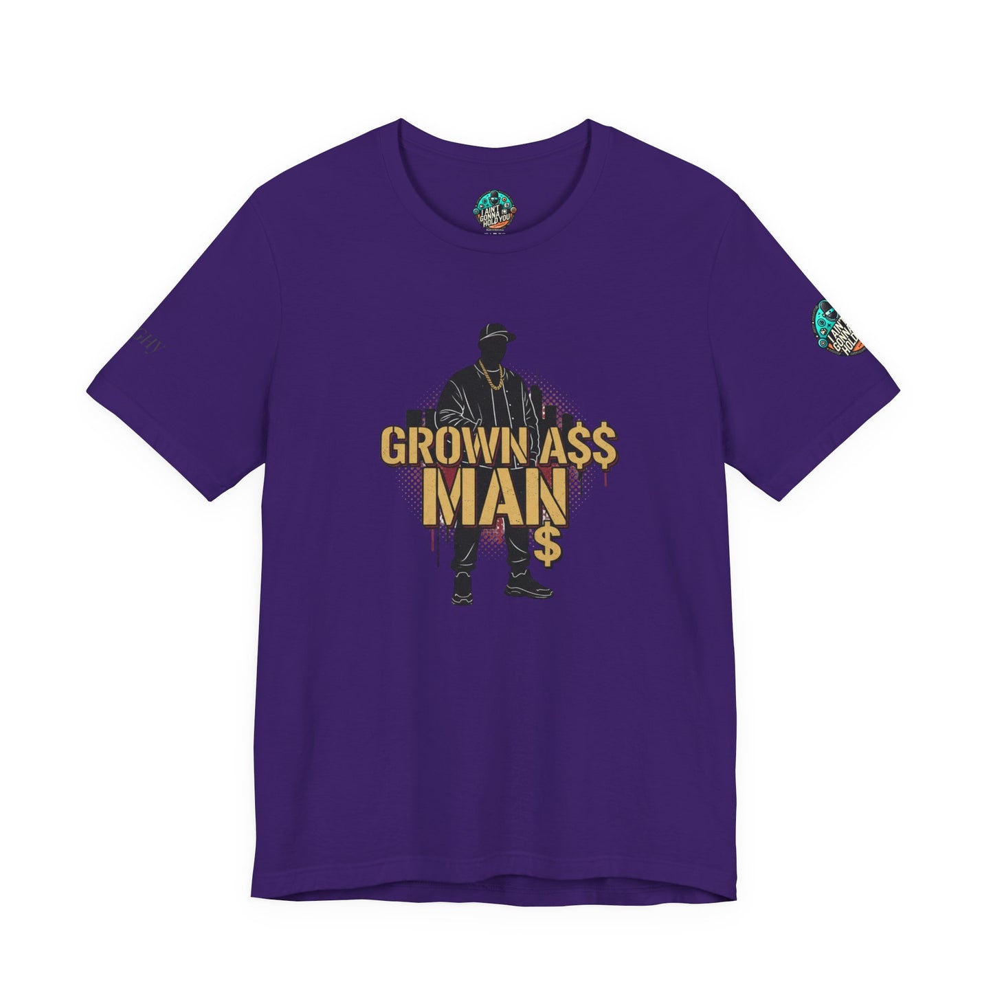 Grown Ass Man 3.0 Graphic Tee — Funny Urban Slang T‑Shirt