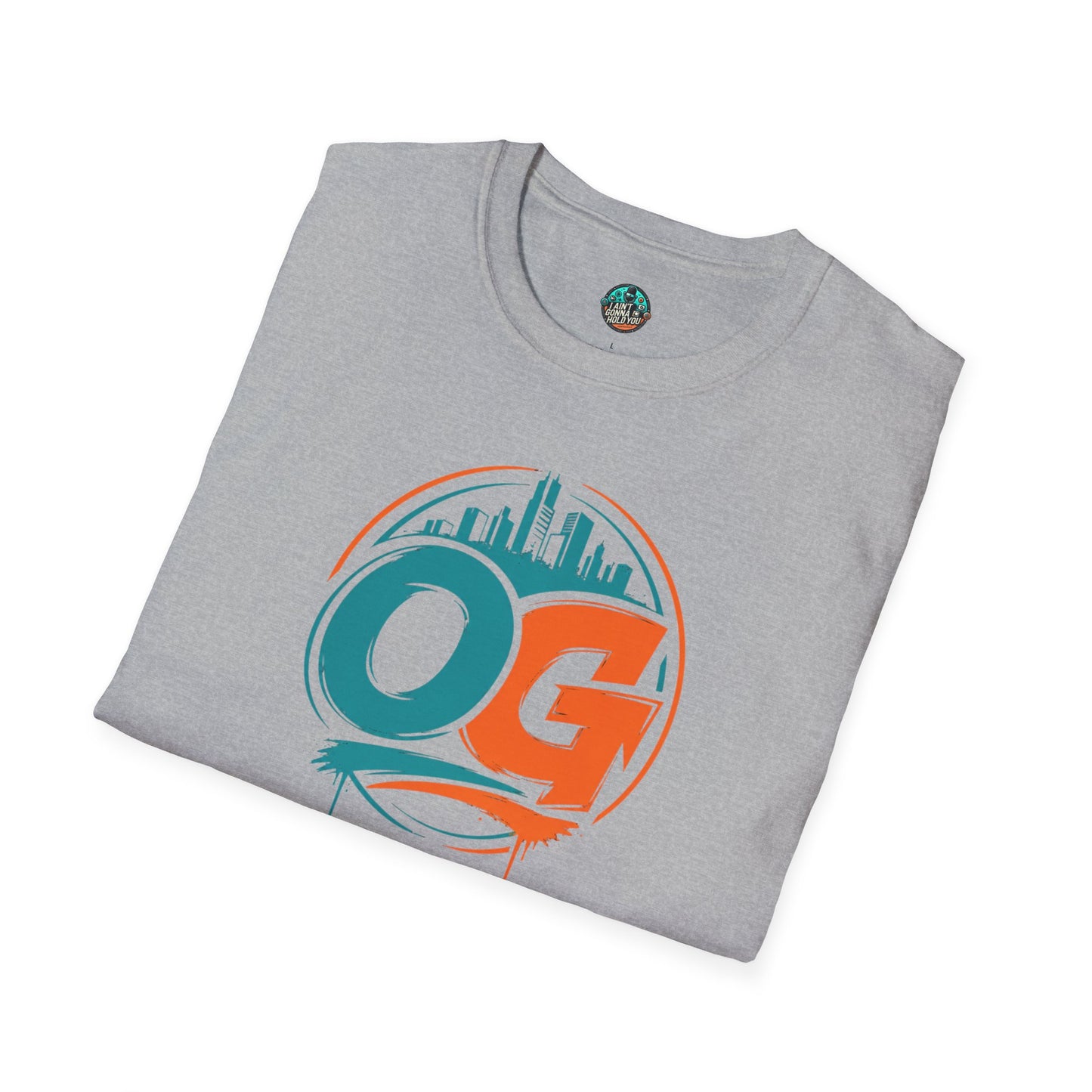 OG Legend Tee — Retro Miami Skyline Graphic T-Shirt