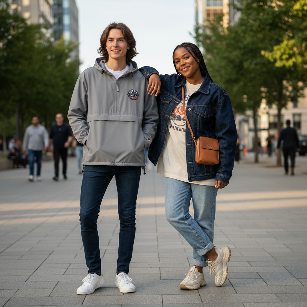 Champion hoodie - I Aint Gonna Hold You Packable Anorak Jacket