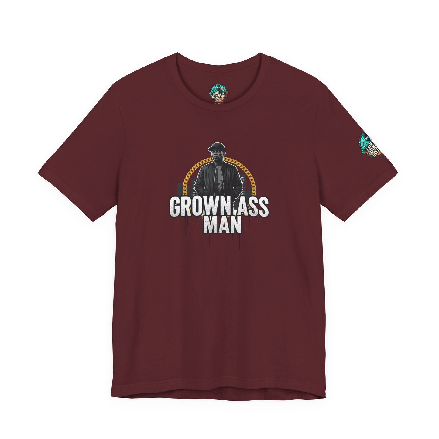Grown Ass Man Graphic Tee — Funny Urban Slang T‑Shirt