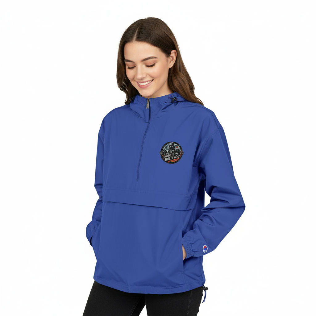 Champion hoodie - I Aint Gonna Hold You Packable Anorak Jacket