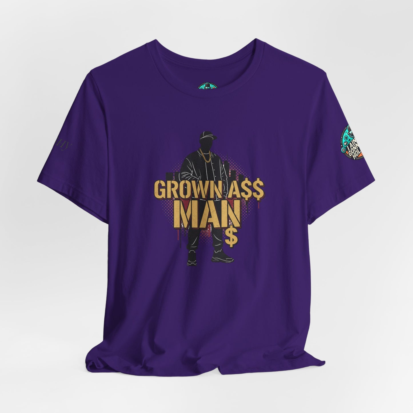 Grown Ass Man 3.0 Graphic Tee — Funny Urban Slang T‑Shirt