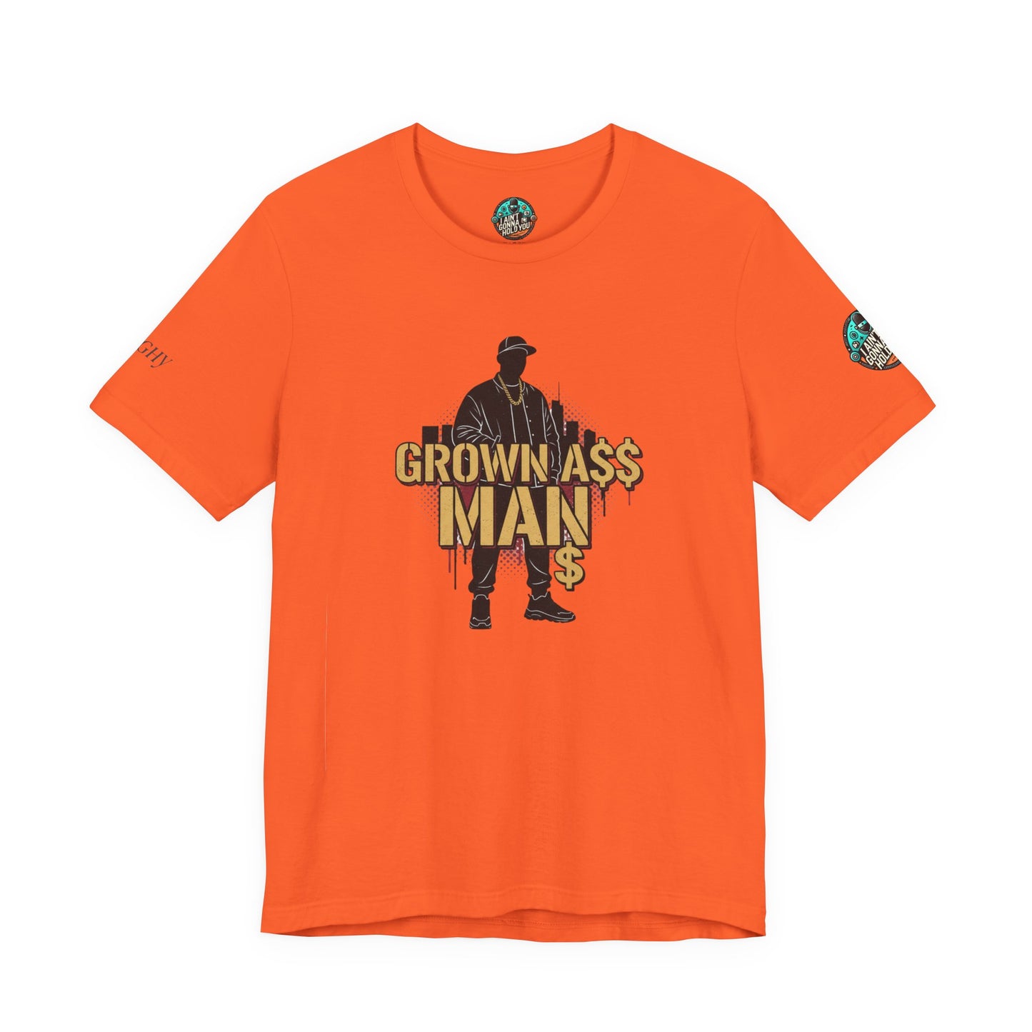 Grown Ass Man 3.0 Graphic Tee — Funny Urban Slang T‑Shirt
