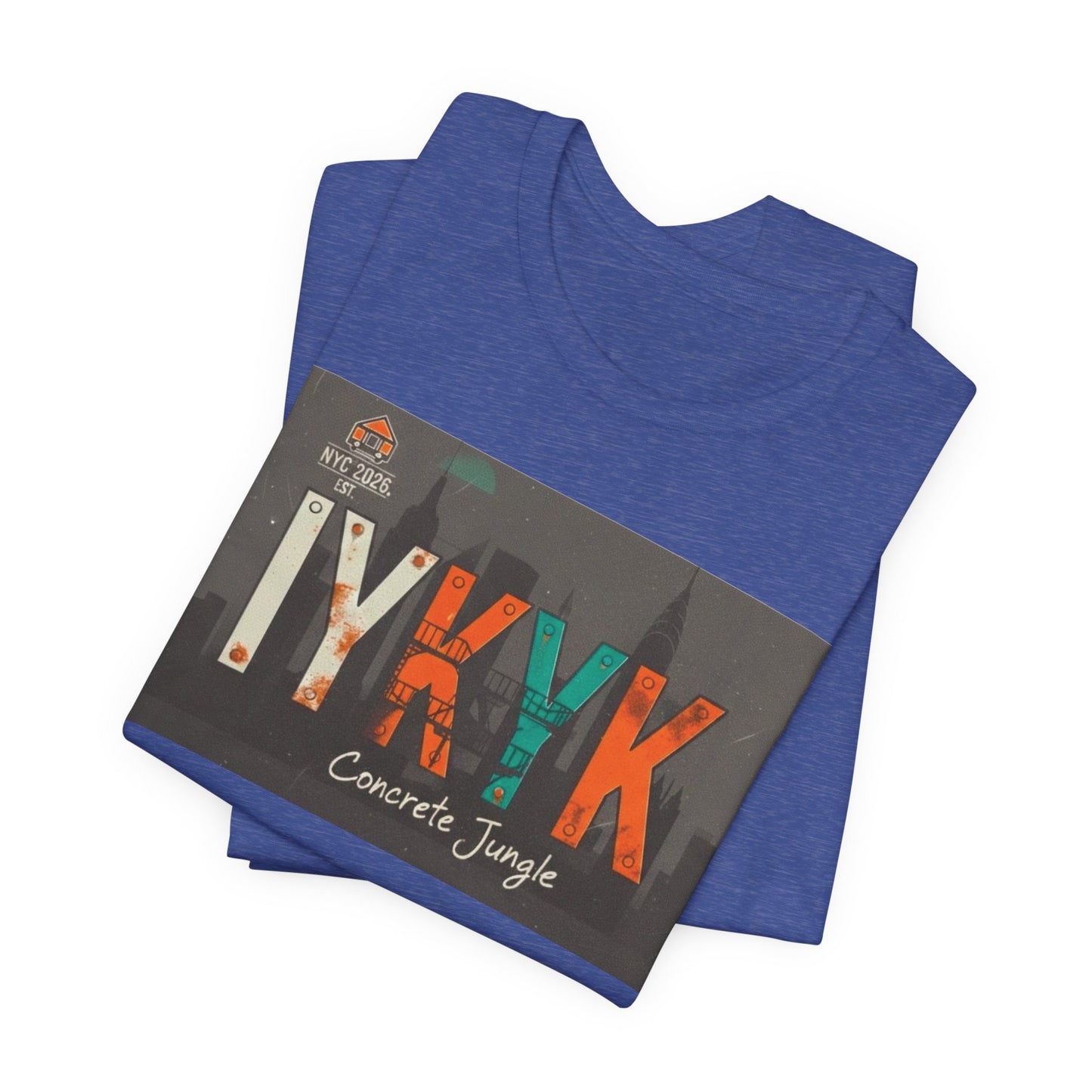 Concrete Jungle T-Shirt — IYKYK with IAGHY logo