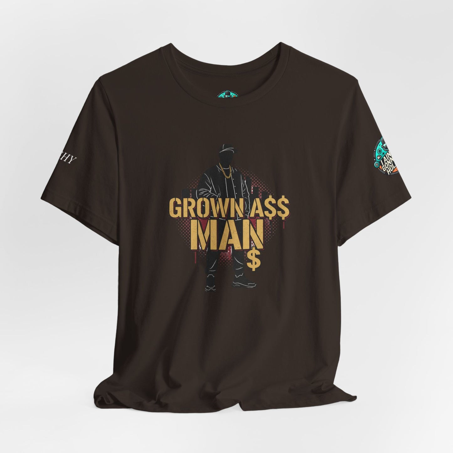 Grown Ass Man 3.0 Graphic Tee — Funny Urban Slang T‑Shirt