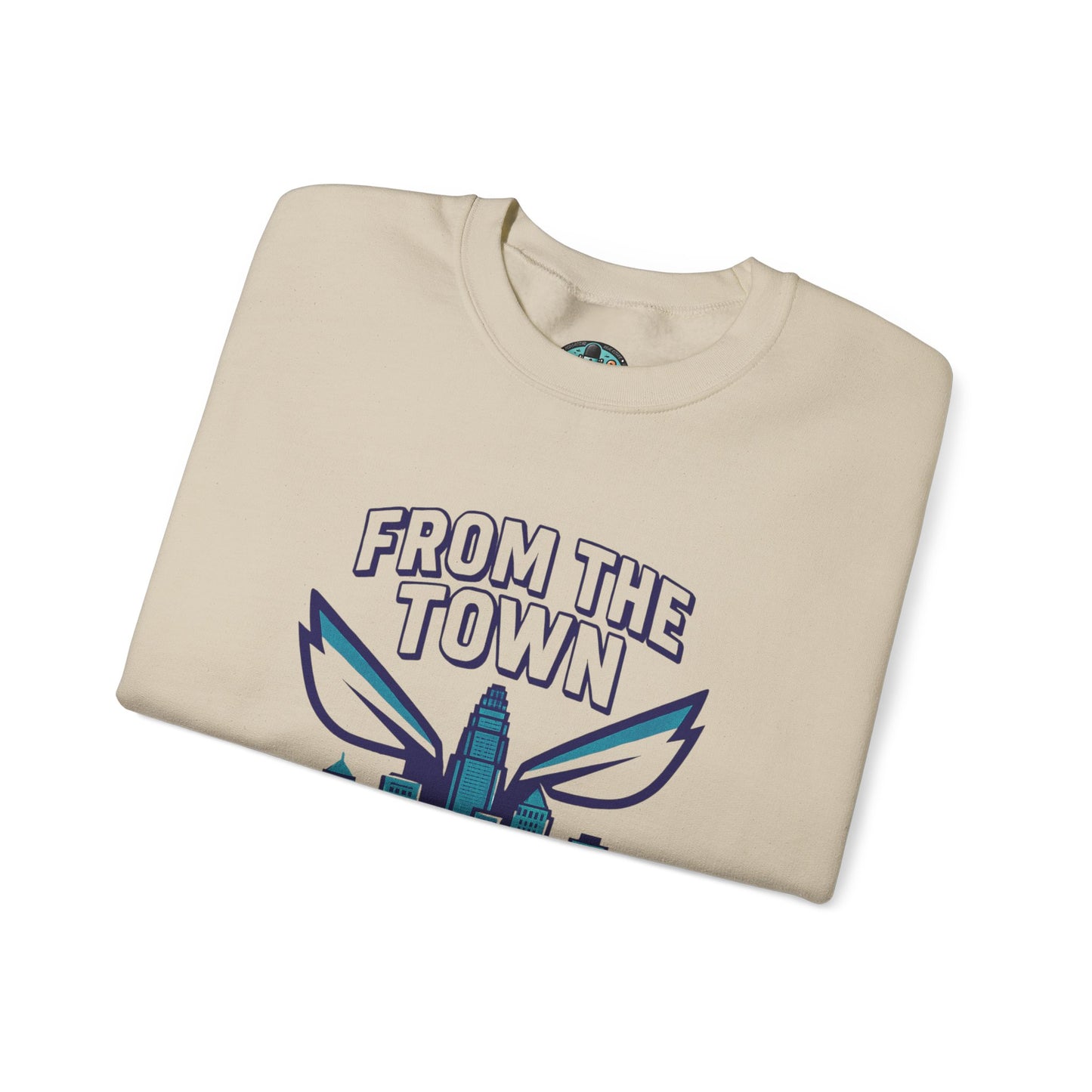 Charlotte From The Town Crewneck Sweatshirt — Queen City Pride Pullover