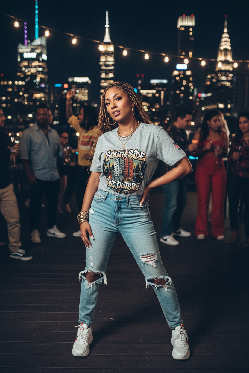 South Side "We Outside" Graphic Tee