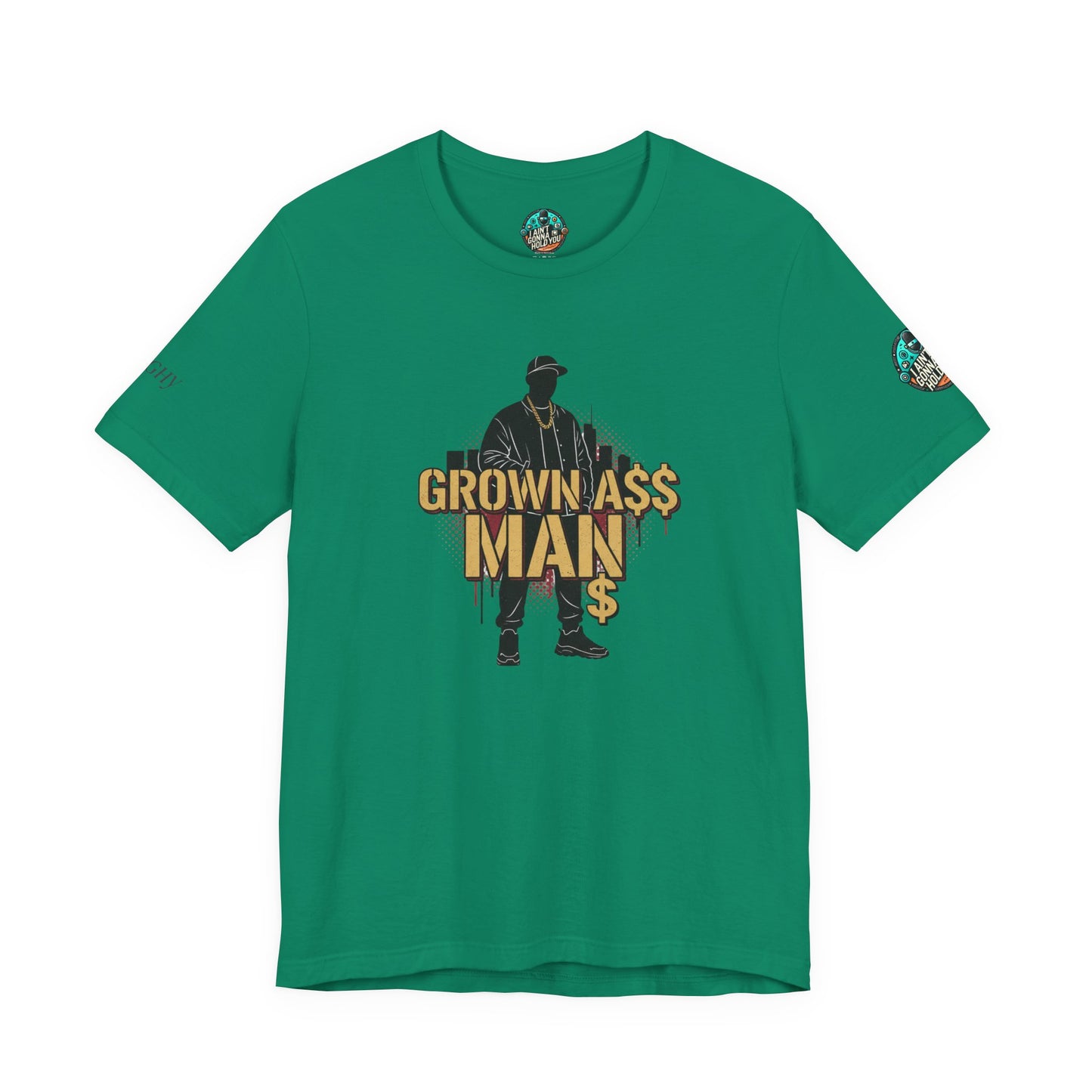Grown Ass Man 3.0 Graphic Tee — Funny Urban Slang T‑Shirt