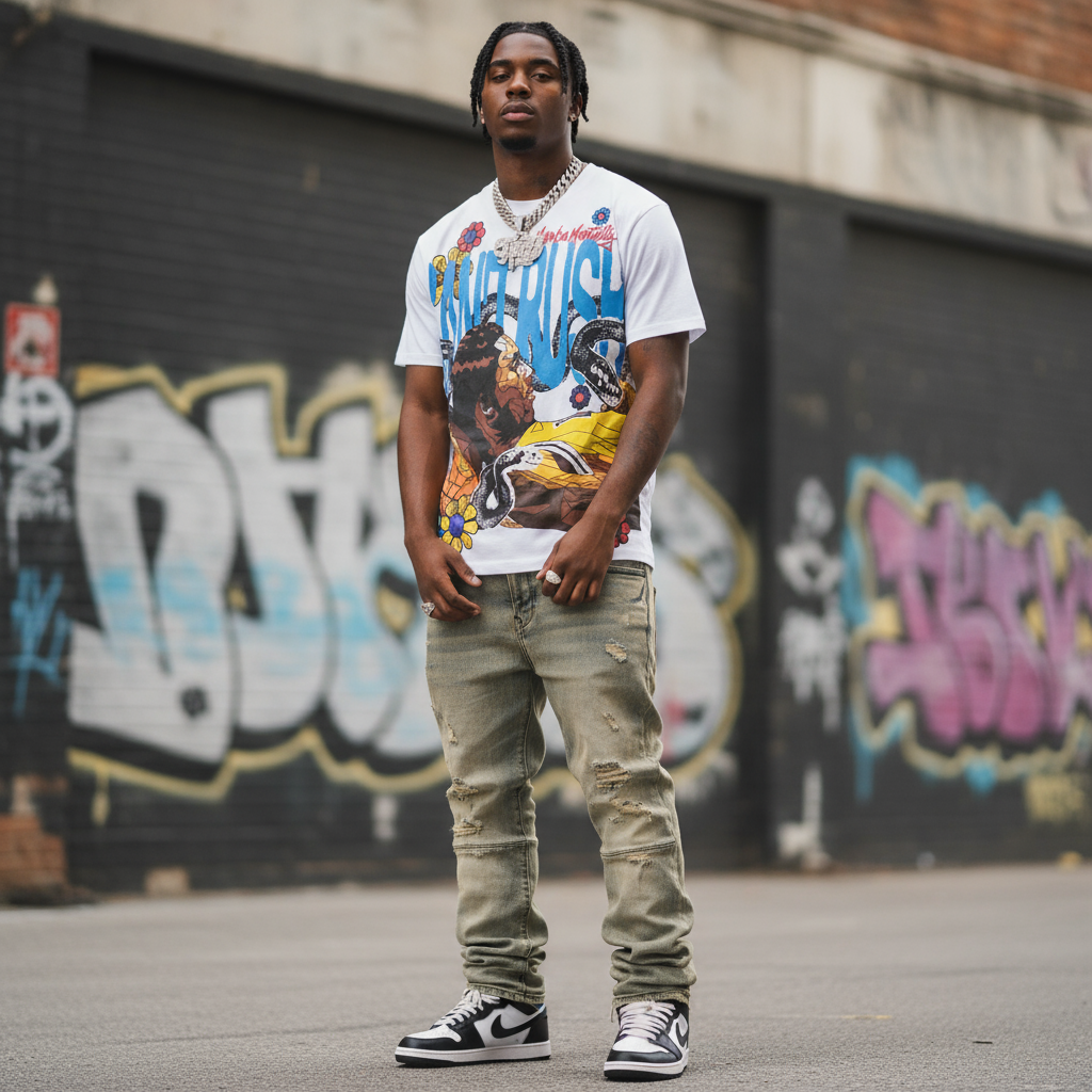 Tee | F136 Can't Rush Greatness - White