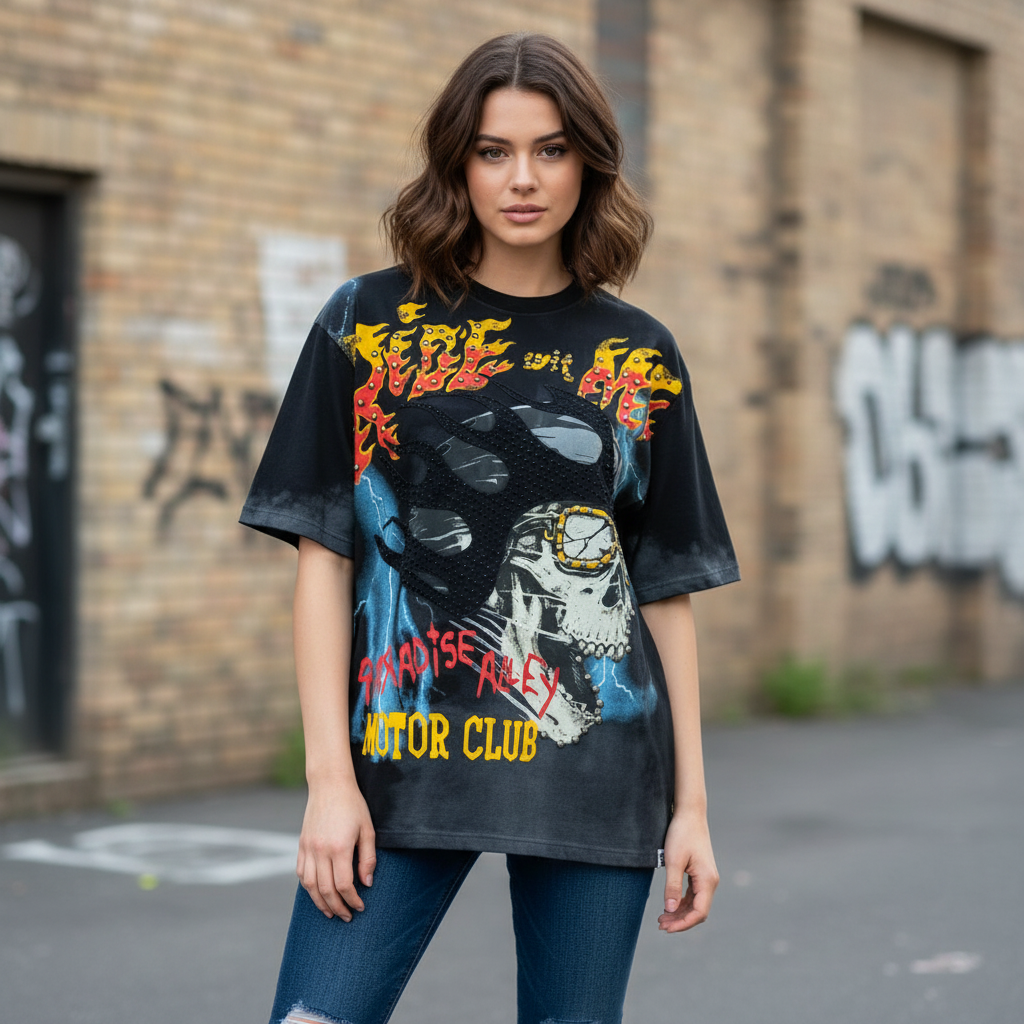 Tee | F188 Ride With Me - Black