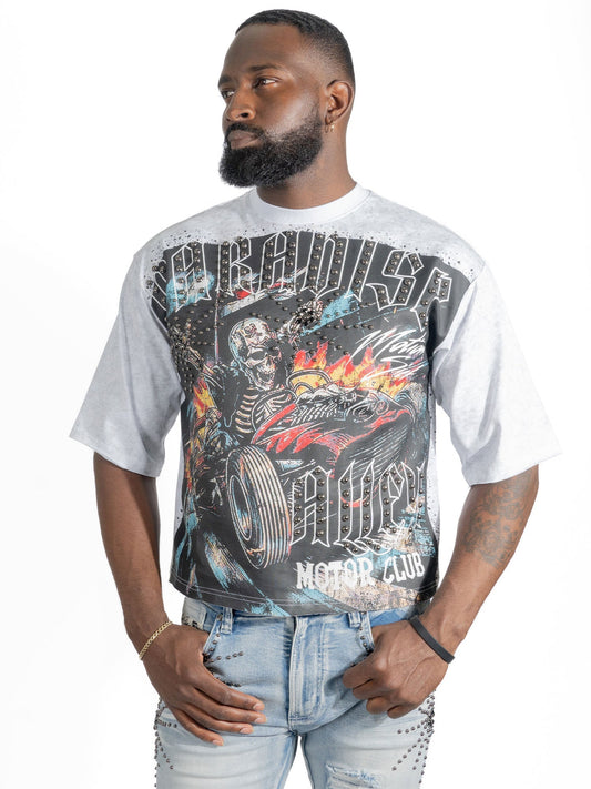 Motor Club Tee - White
