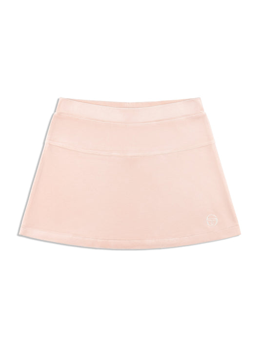 Piera Velour Skirt- Evening Sand