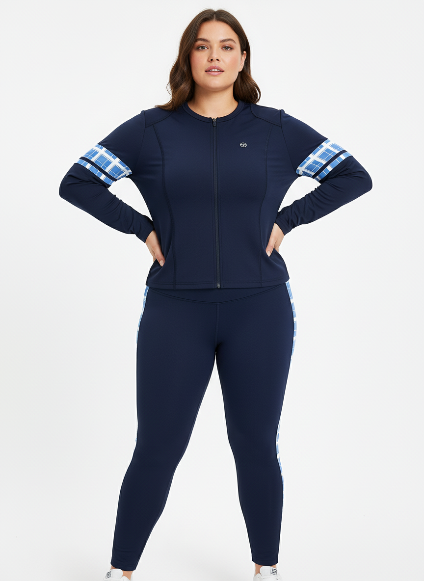 Lara Contour Jacket- Maritime Blue