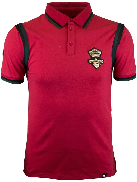 M241 Makobi Crown Bee Polo - Red