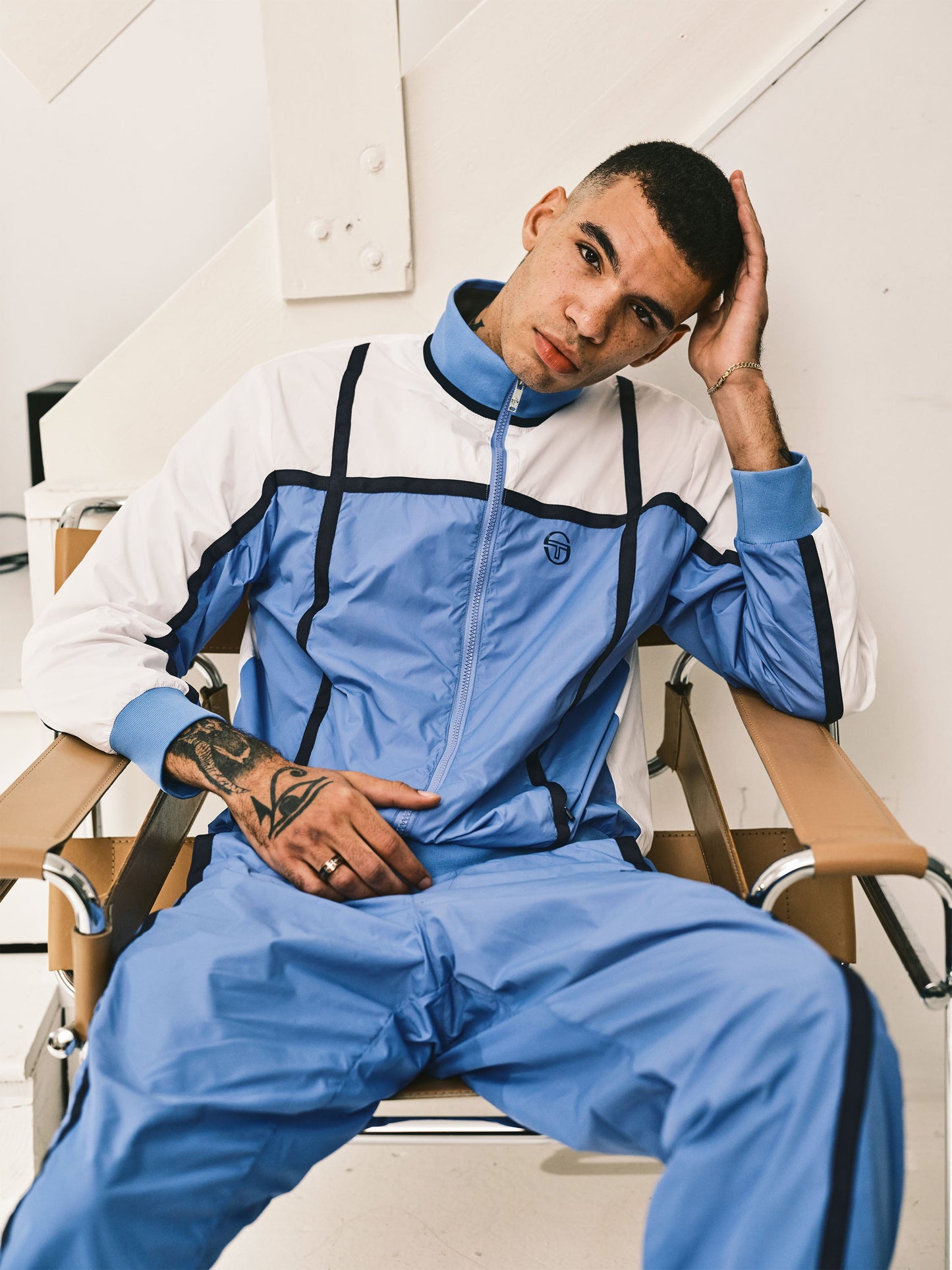 Campo Court Track Jacket- Ultramarine