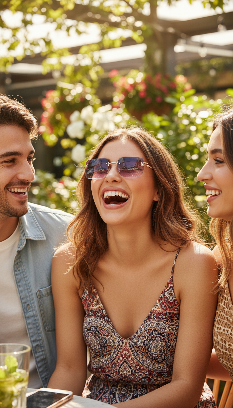 Papillon Purple Sunglasses