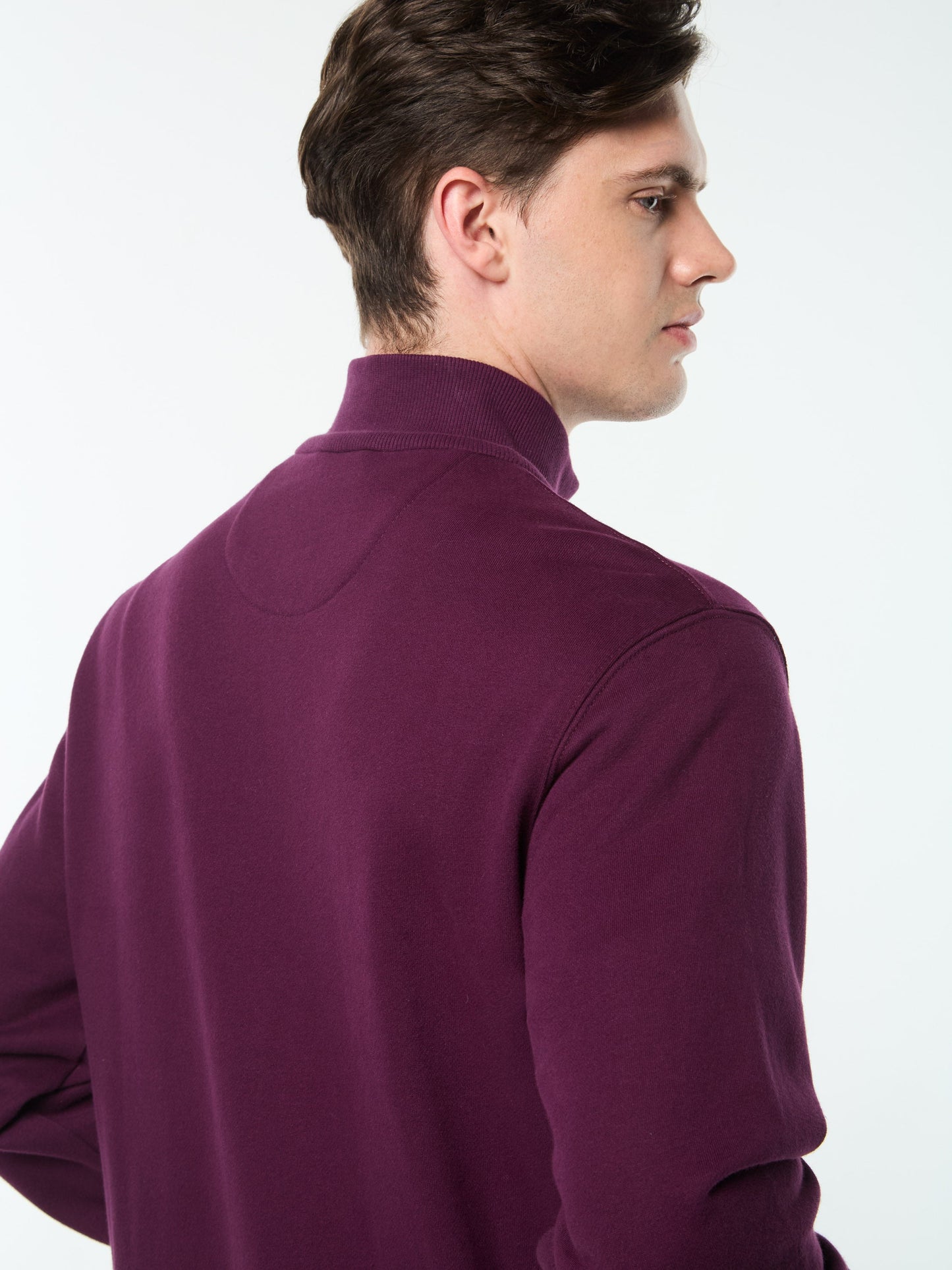 Cursivo Track Jacket- Potent Purple