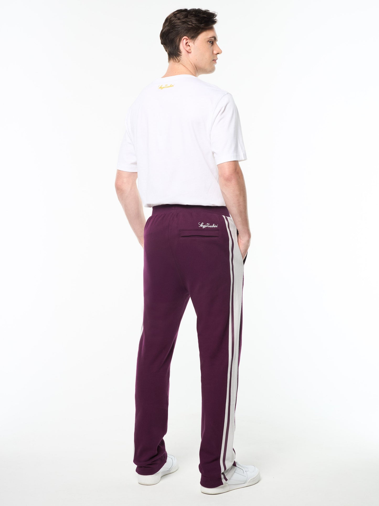 Cursivo Track Pant- Potent Purple