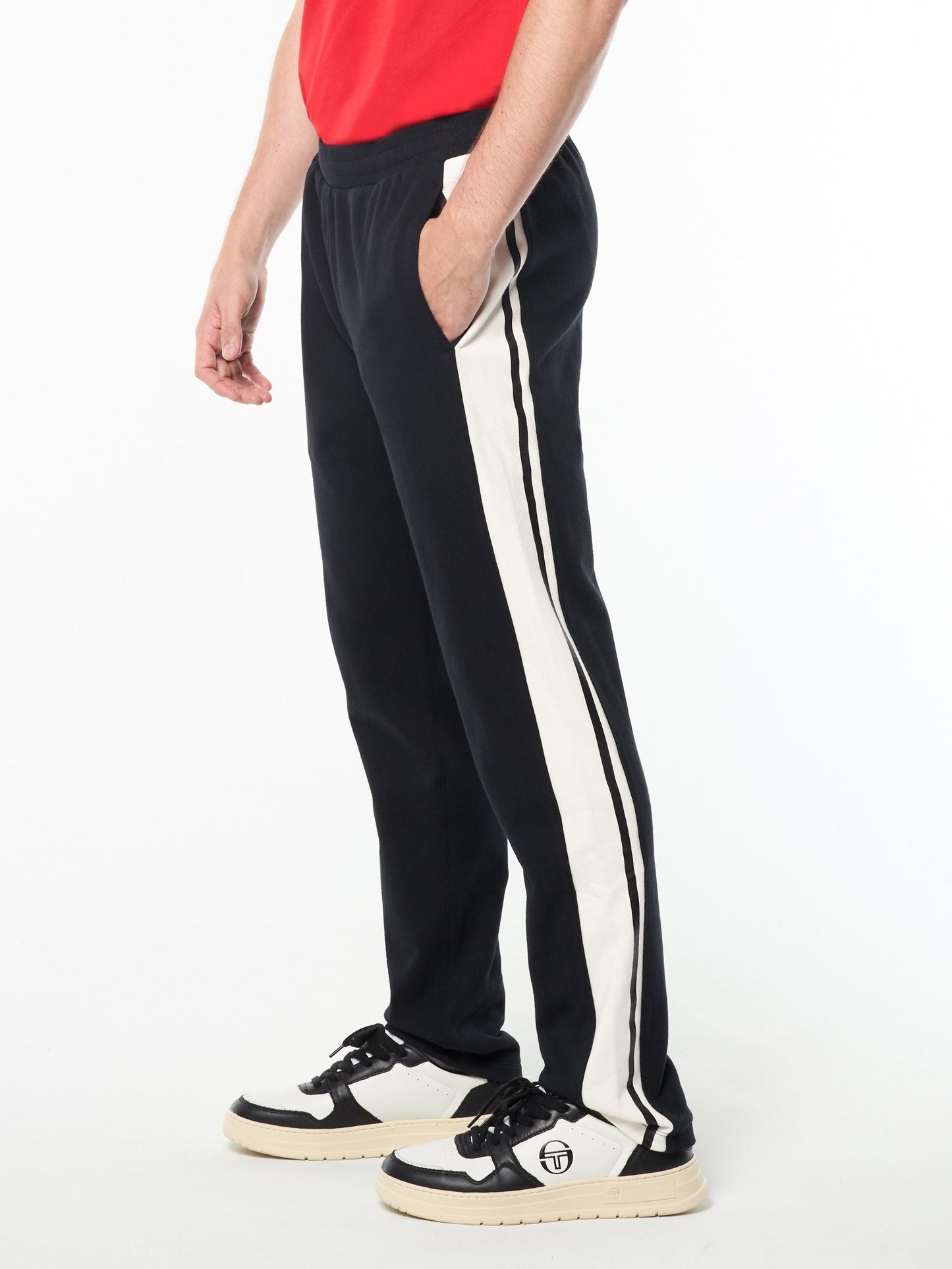 Cursivo Track Pant- Black Beauty