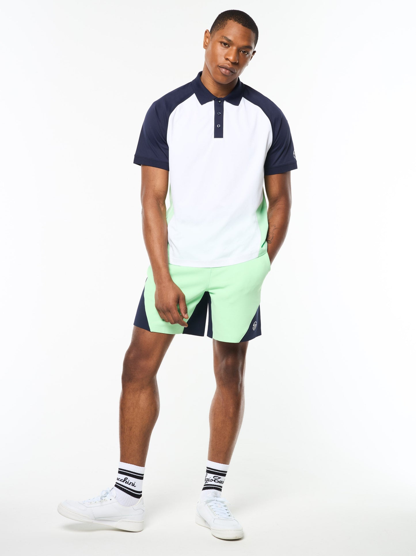 Pagia Court Polo- Green Ash